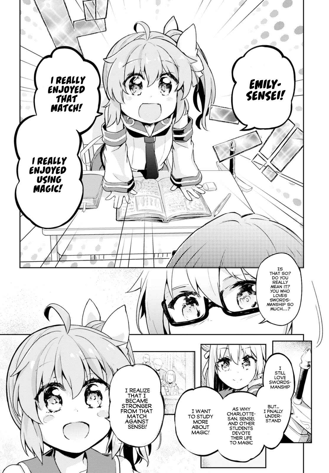 Page 34 Chapter 5 Kenshi wo Mezashite Nyuugaku shita no ni Mahou Tekisei 9999 nan desu kedo!?