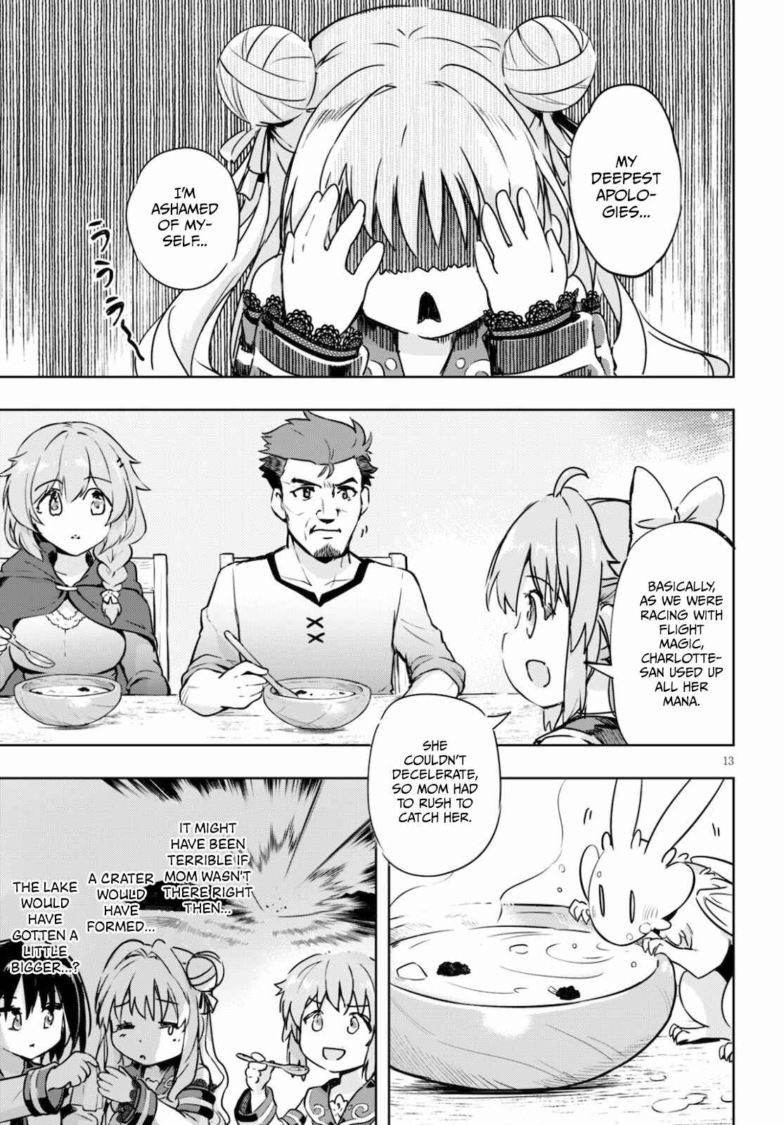 Page 13 Chapter 38 Kenshi wo Mezashite Nyuugaku shita no ni Mahou Tekisei 9999 nan desu kedo!?