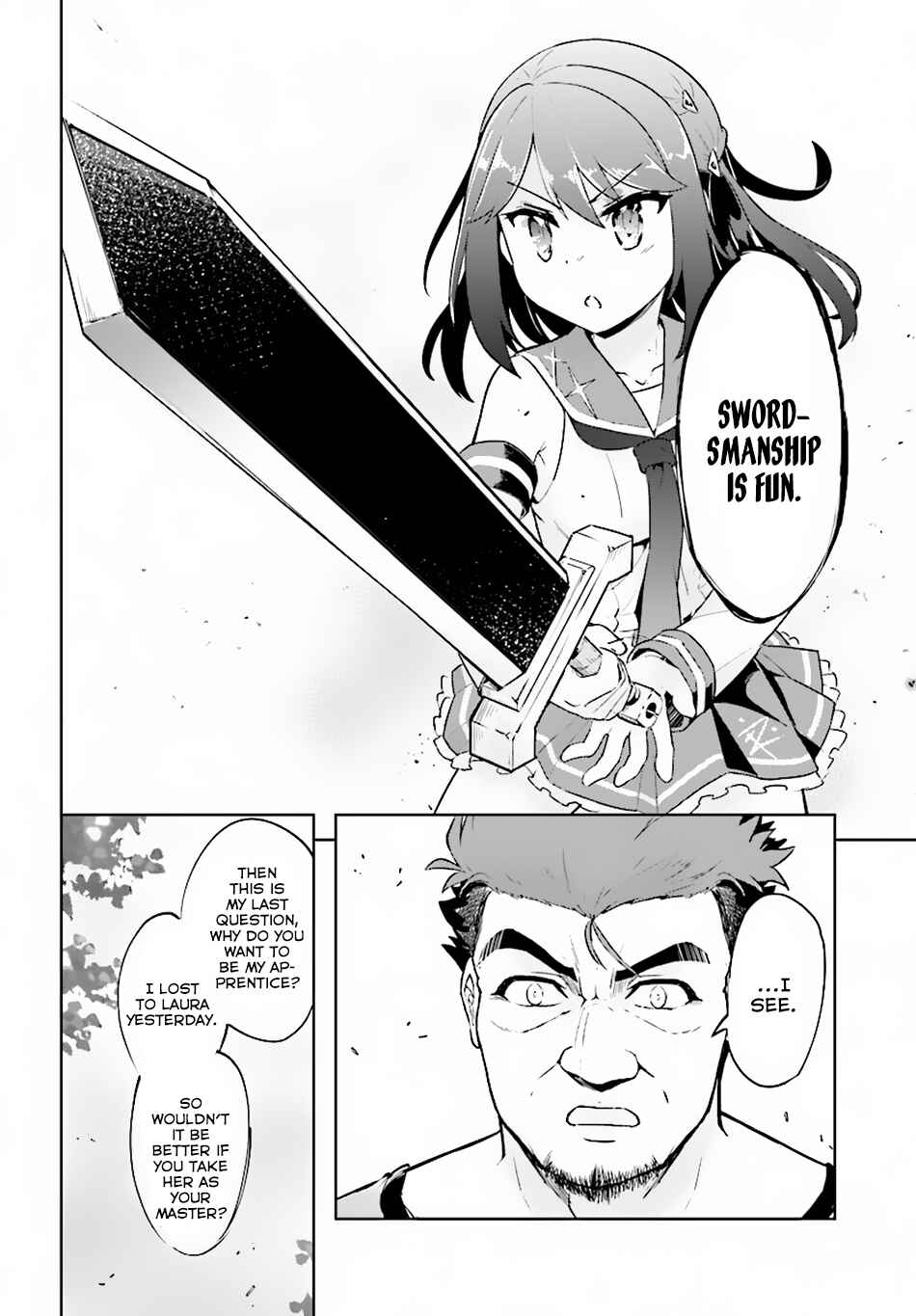 Page 26 Chapter 13 Kenshi wo Mezashite Nyuugaku shita no ni Mahou Tekisei 9999 nan desu kedo!?