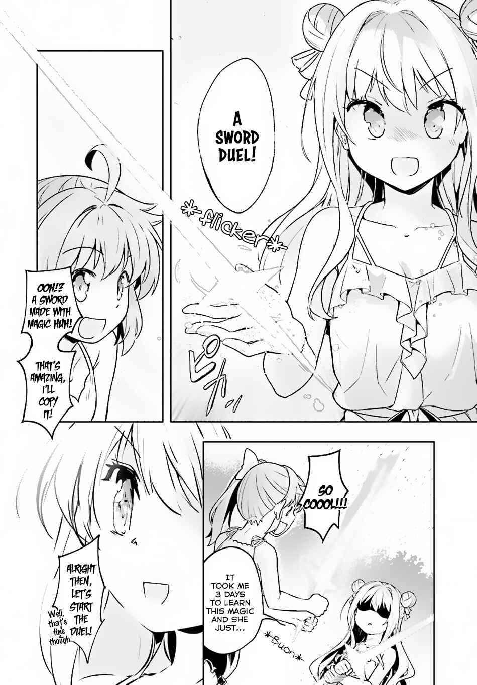 Page 32 Chapter 13 Kenshi wo Mezashite Nyuugaku shita no ni Mahou Tekisei 9999 nan desu kedo!?