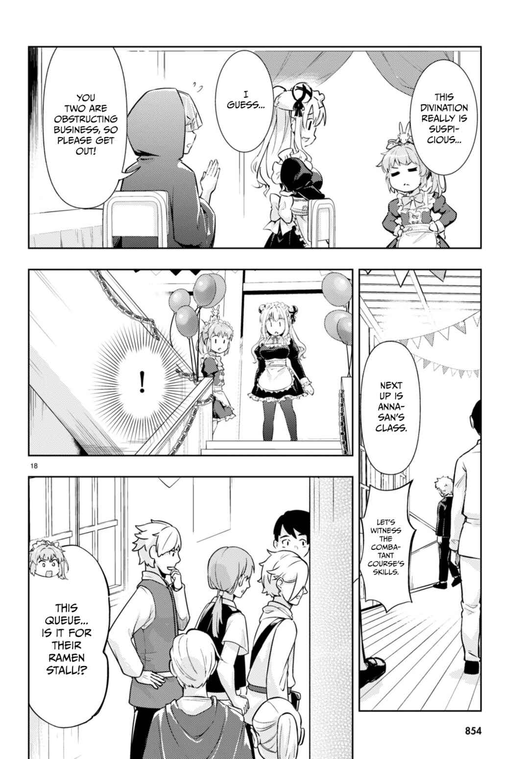 Page 18 Chapter 56 Kenshi wo Mezashite Nyuugaku shita no ni Mahou Tekisei 9999 nan desu kedo!?