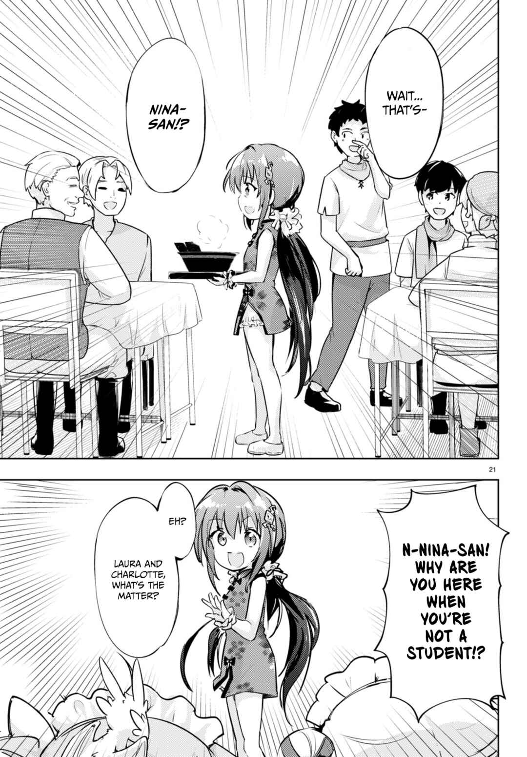 Page 21 Chapter 56 Kenshi wo Mezashite Nyuugaku shita no ni Mahou Tekisei 9999 nan desu kedo!?