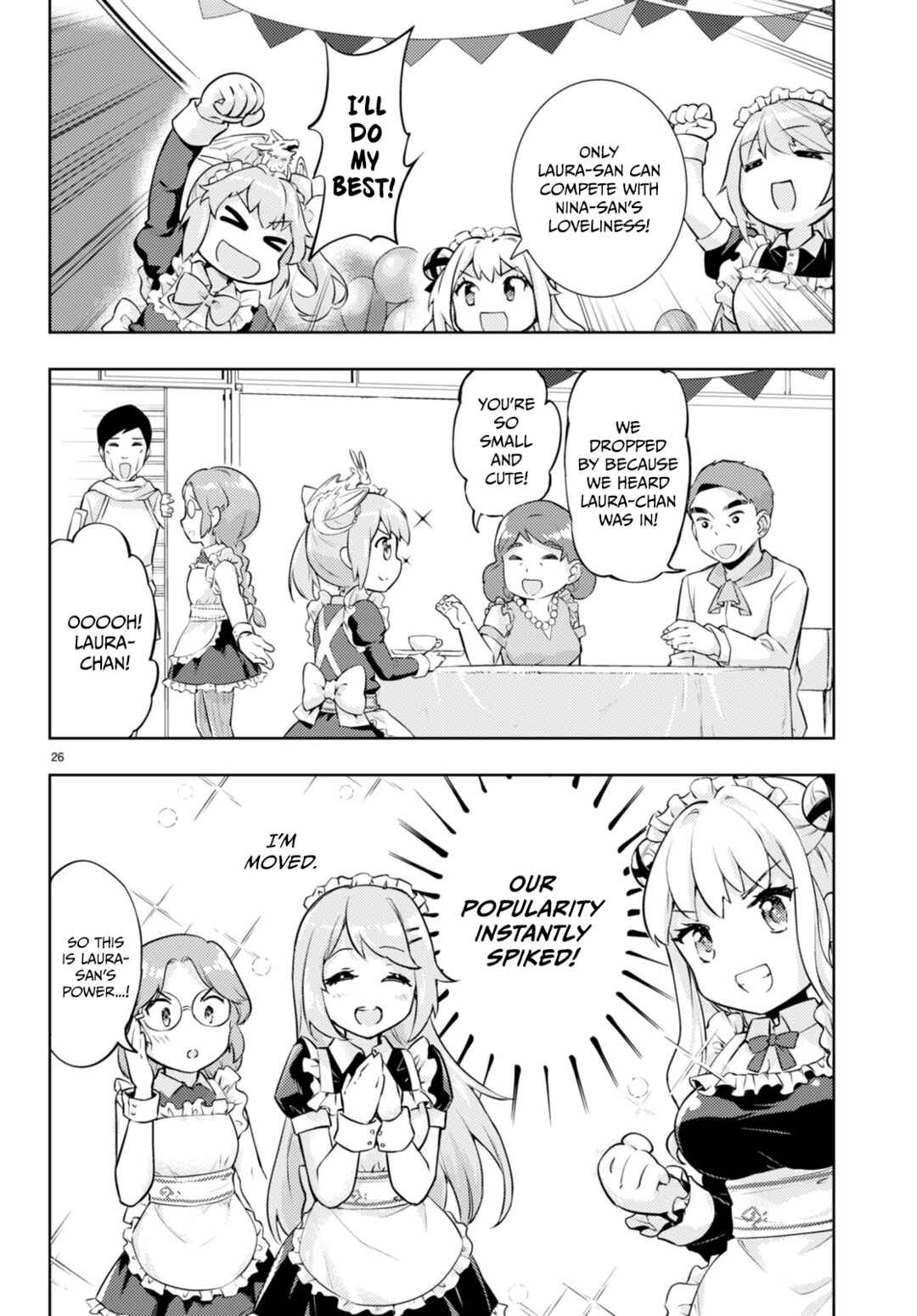 Page 26 Chapter 56 Kenshi wo Mezashite Nyuugaku shita no ni Mahou Tekisei 9999 nan desu kedo!?