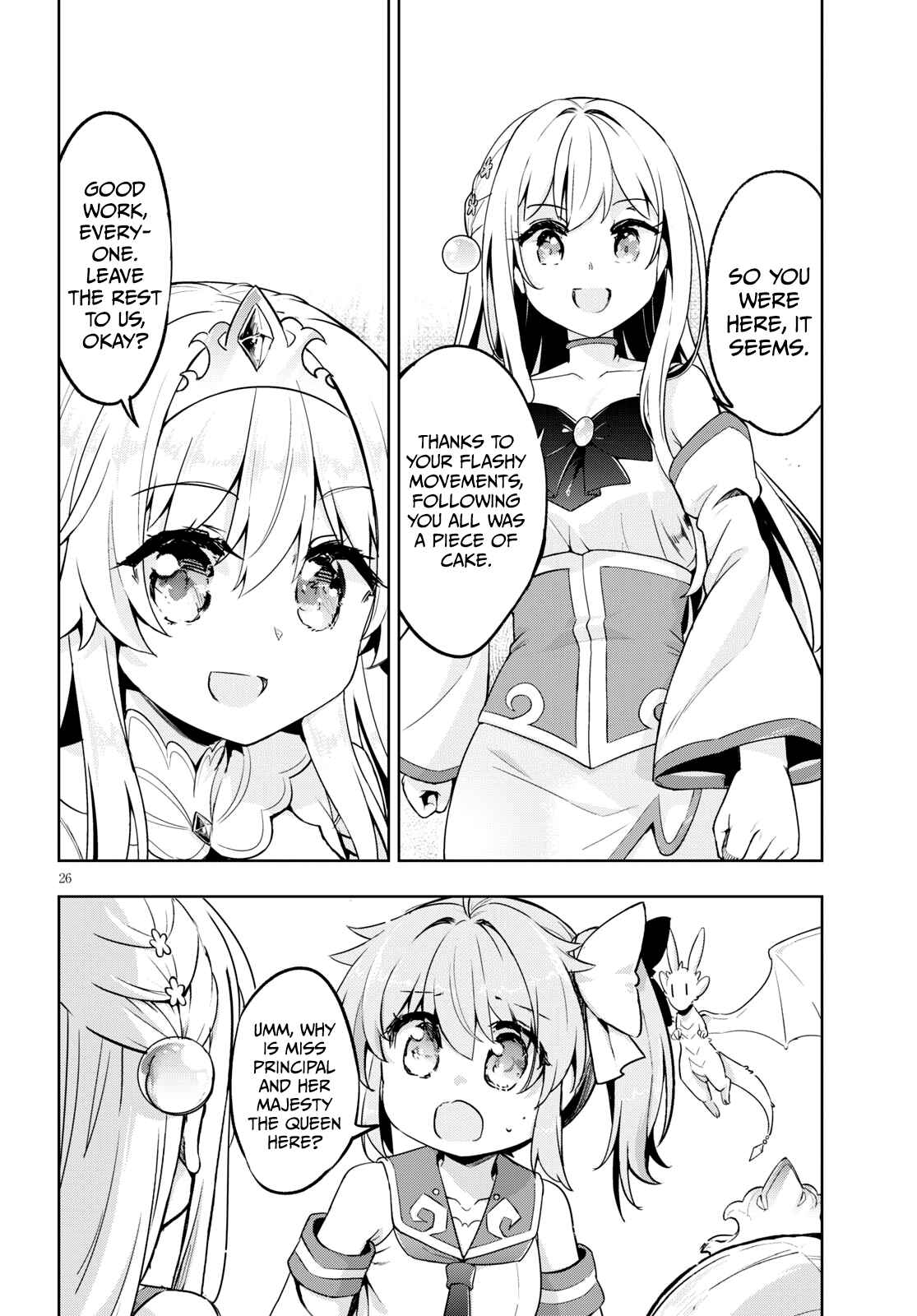 Page 26 Chapter 28 Kenshi wo Mezashite Nyuugaku shita no ni Mahou Tekisei 9999 nan desu kedo!?