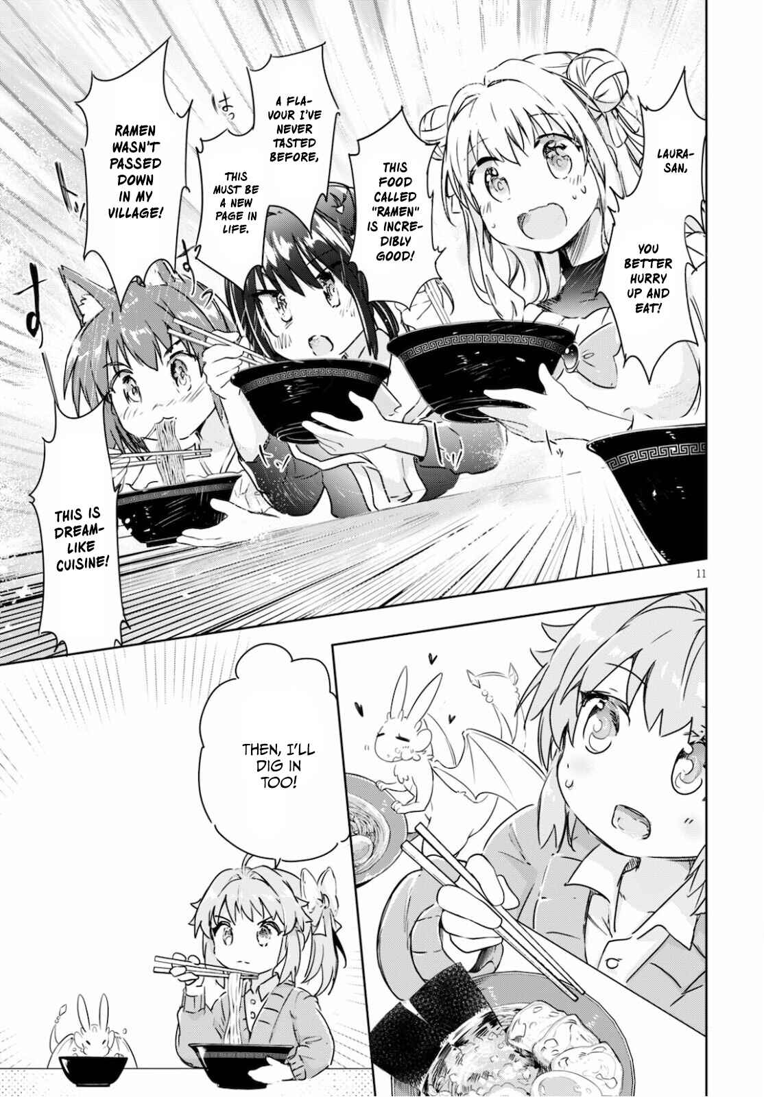 Page 11 Chapter 40 Kenshi wo Mezashite Nyuugaku shita no ni Mahou Tekisei 9999 nan desu kedo!?