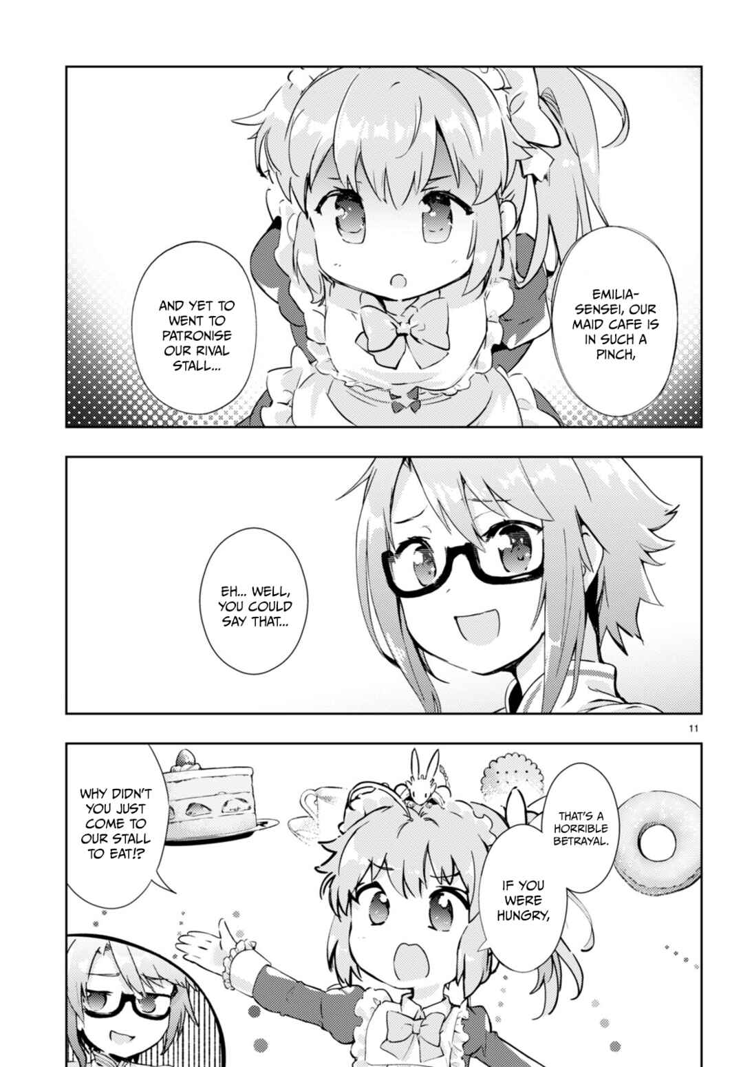Page 11 Chapter 58 Kenshi wo Mezashite Nyuugaku shita no ni Mahou Tekisei 9999 nan desu kedo!?