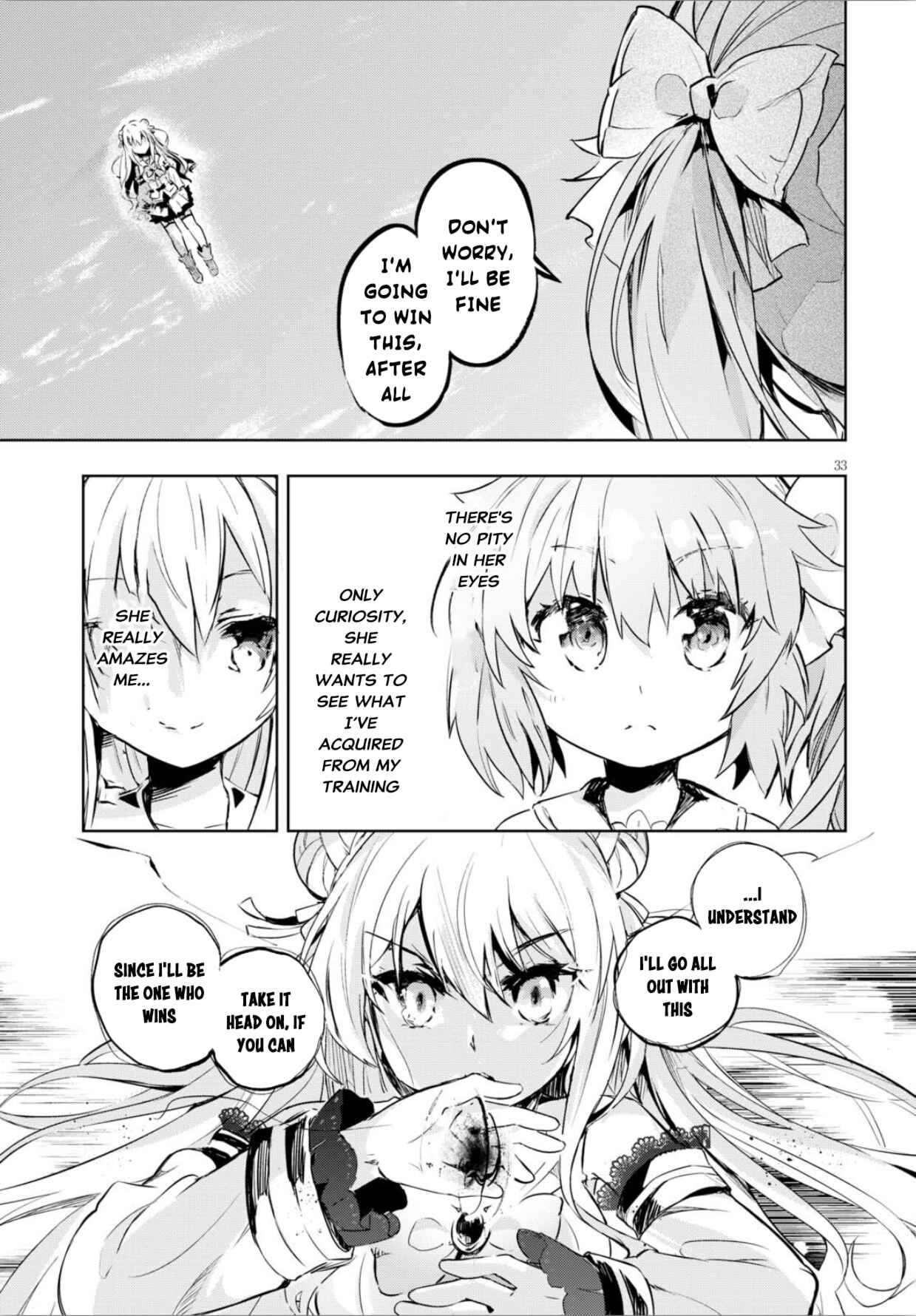 Page 33 Chapter 9 Kenshi wo Mezashite Nyuugaku shita no ni Mahou Tekisei 9999 nan desu kedo!?