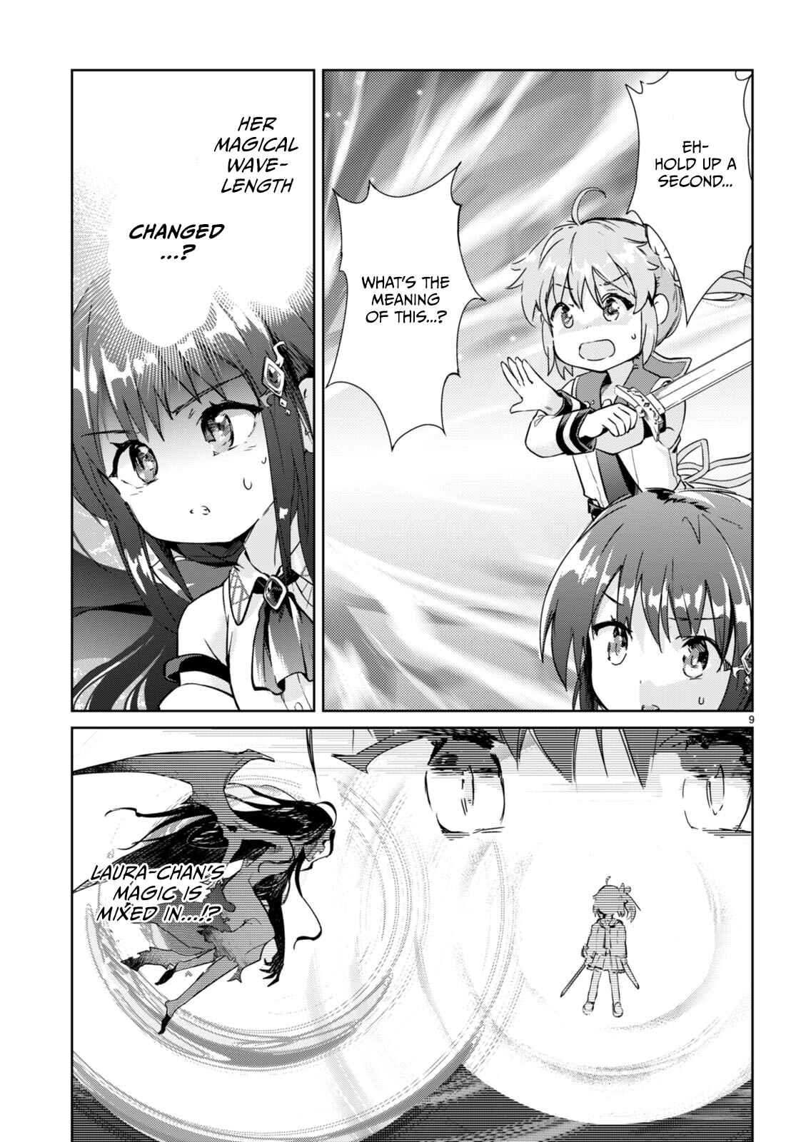 Page 9 Chapter 52 Kenshi wo Mezashite Nyuugaku shita no ni Mahou Tekisei 9999 nan desu kedo!?