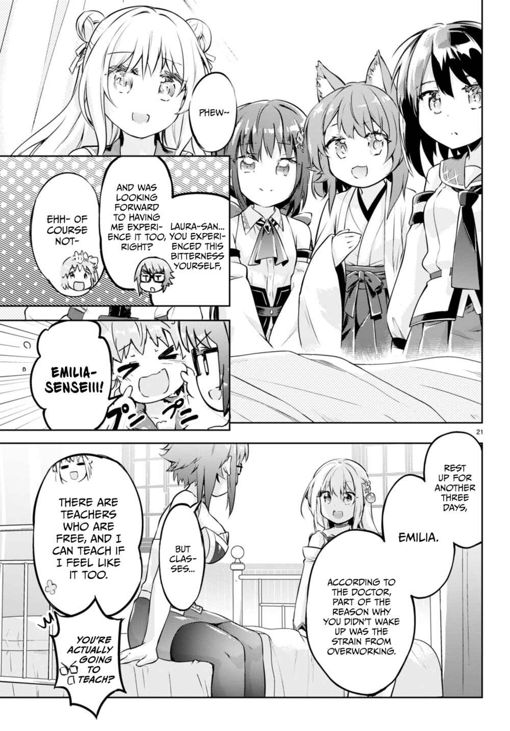 Page 22 Chapter 53 Kenshi wo Mezashite Nyuugaku shita no ni Mahou Tekisei 9999 nan desu kedo!?