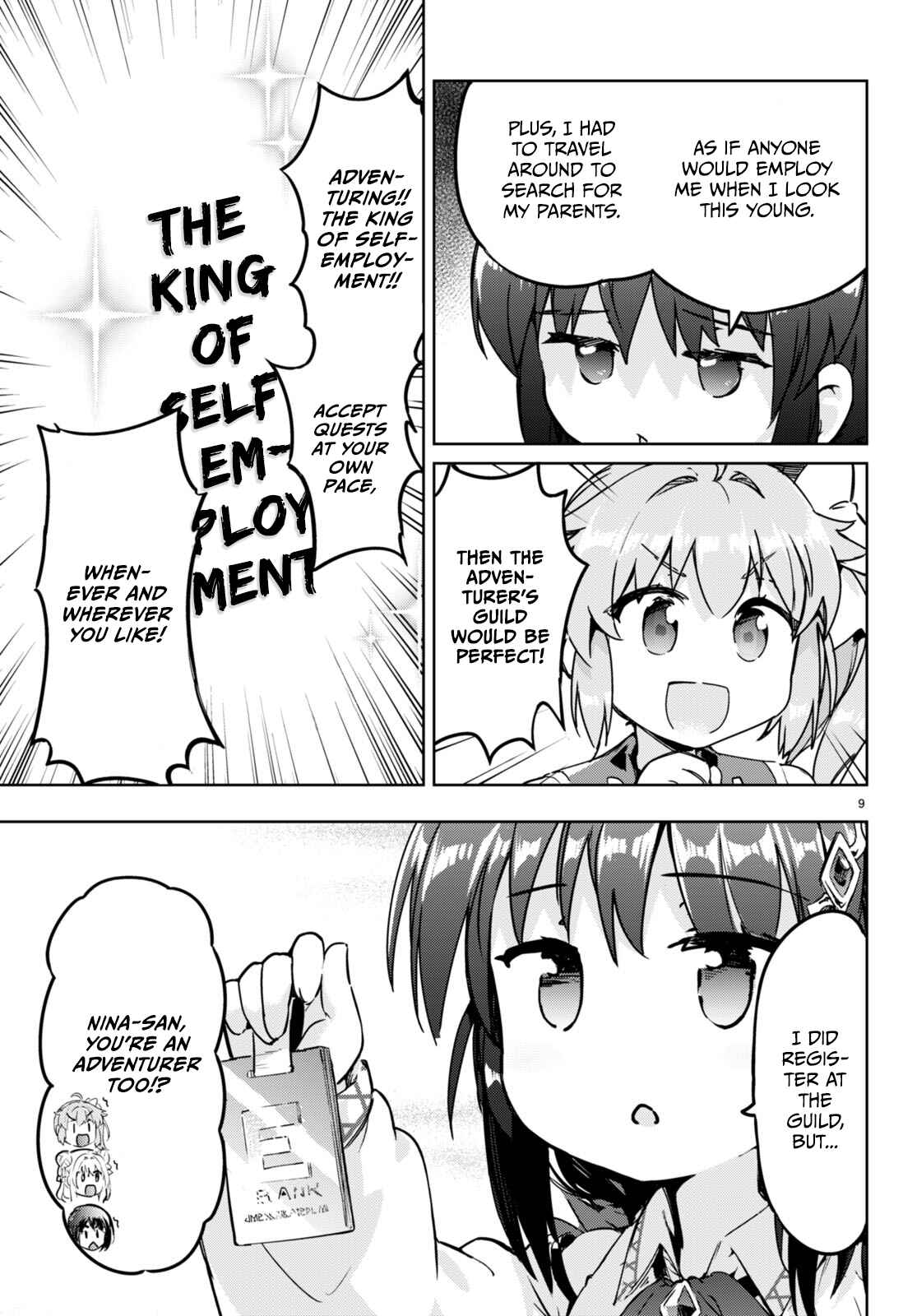 Page 9 Chapter 51 Kenshi wo Mezashite Nyuugaku shita no ni Mahou Tekisei 9999 nan desu kedo!?