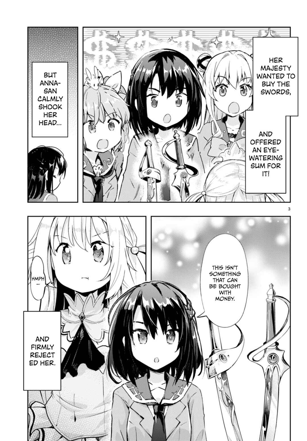 Page 3 Chapter 69 Kenshi wo Mezashite Nyuugaku shita no ni Mahou Tekisei 9999 nan desu kedo!?