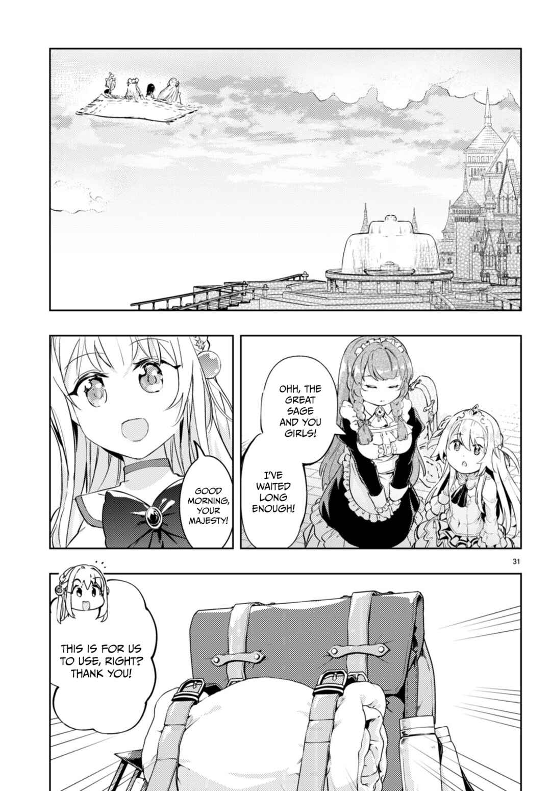 Page 31 Chapter 63 Kenshi wo Mezashite Nyuugaku shita no ni Mahou Tekisei 9999 nan desu kedo!?