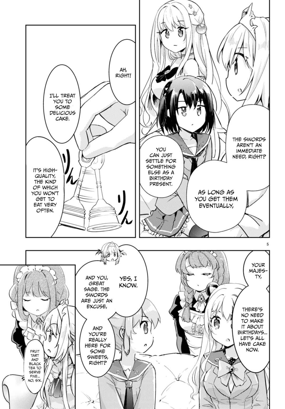 Page 6 Chapter 63 Kenshi wo Mezashite Nyuugaku shita no ni Mahou Tekisei 9999 nan desu kedo!?