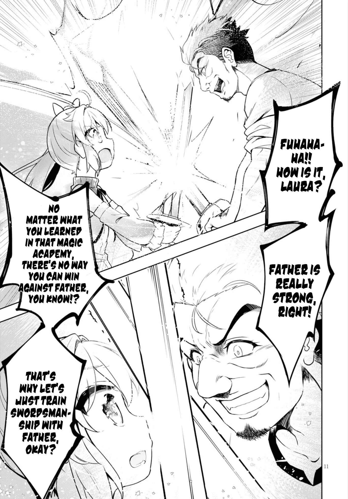 Page 12 Chapter 12 Kenshi wo Mezashite Nyuugaku shita no ni Mahou Tekisei 9999 nan desu kedo!?