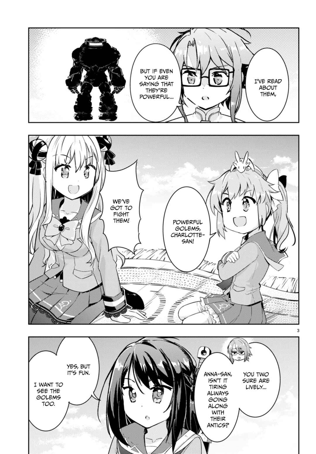 Page 3 Chapter 64 Kenshi wo Mezashite Nyuugaku shita no ni Mahou Tekisei 9999 nan desu kedo!?
