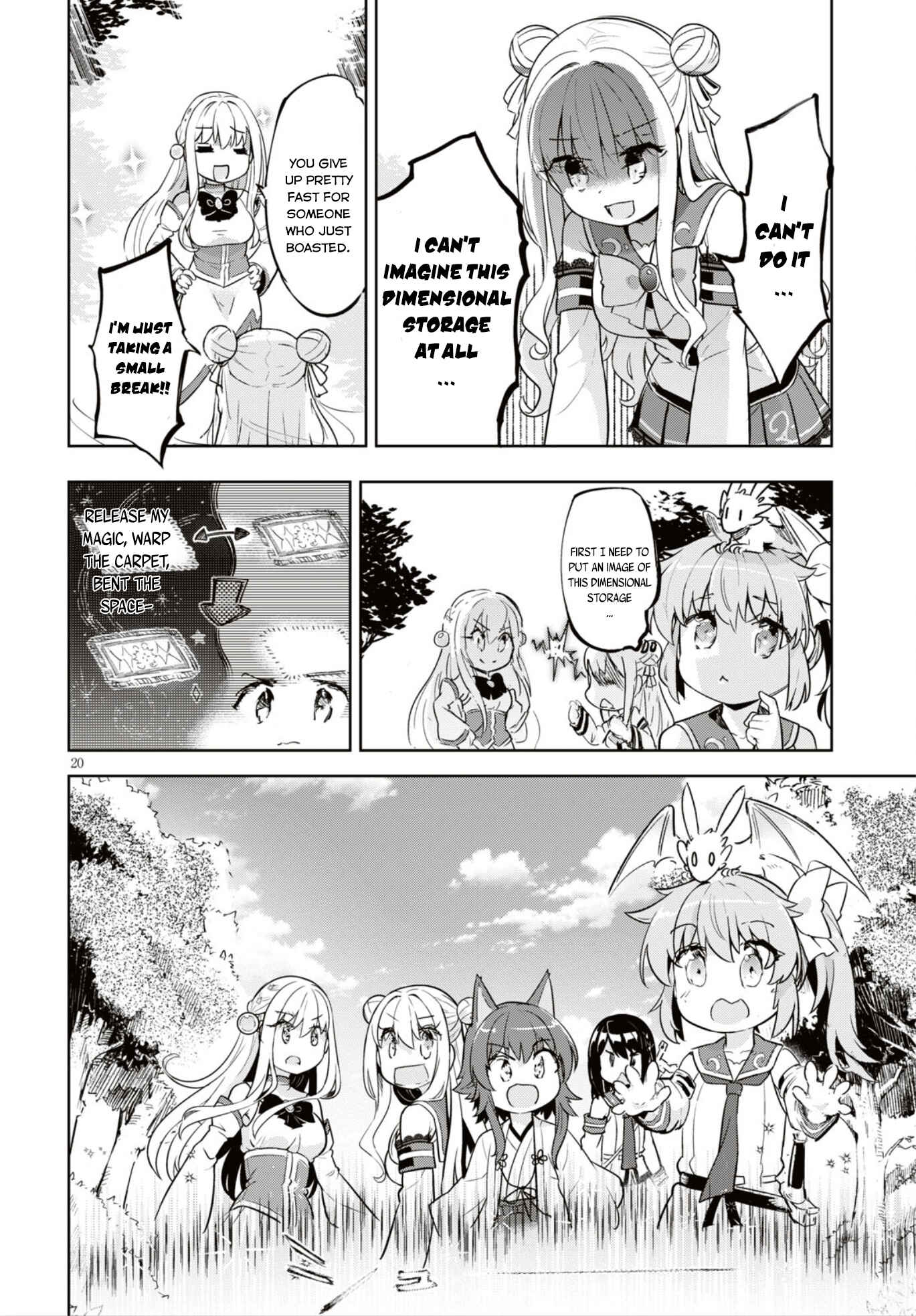Page 22 Chapter 16 Kenshi wo Mezashite Nyuugaku shita no ni Mahou Tekisei 9999 nan desu kedo!?