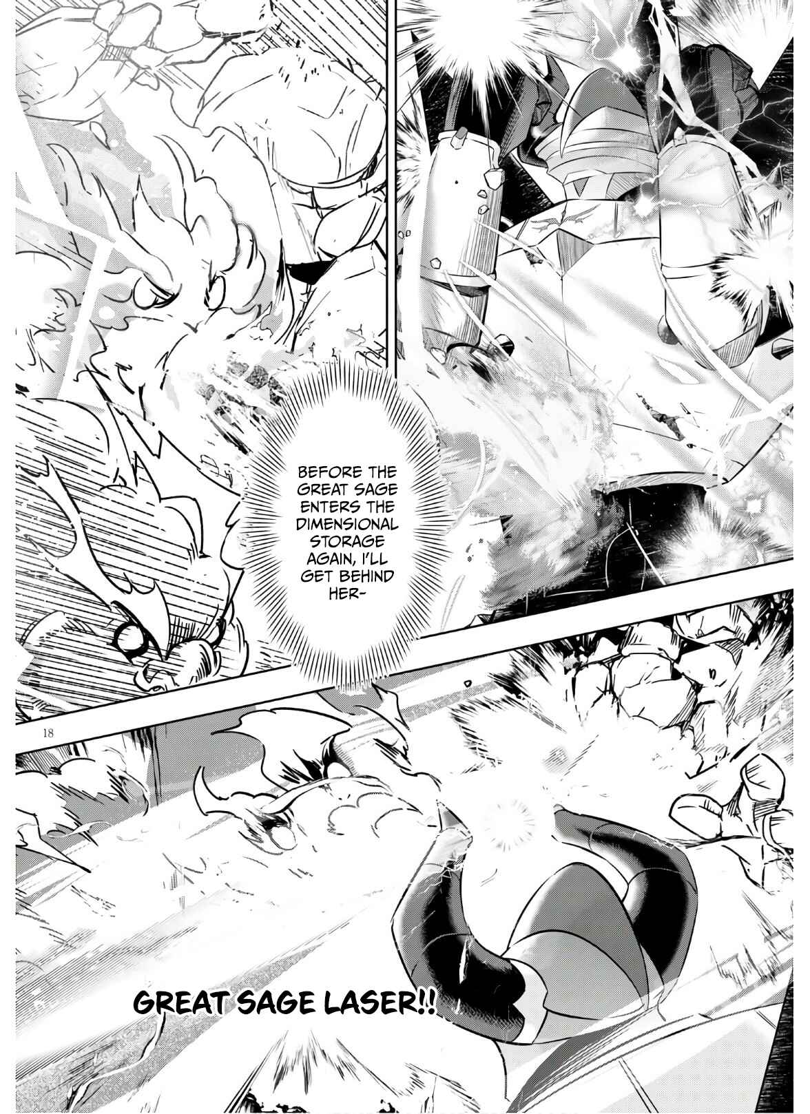 Page 18 Chapter 35 Kenshi wo Mezashite Nyuugaku shita no ni Mahou Tekisei 9999 nan desu kedo!?
