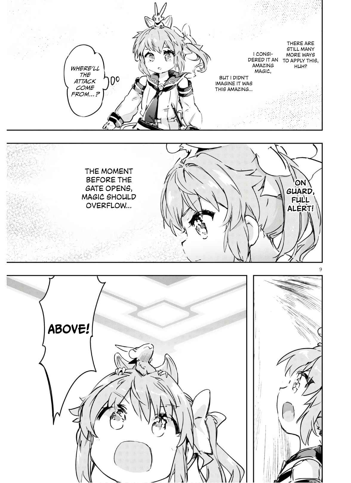 Page 9 Chapter 35 Kenshi wo Mezashite Nyuugaku shita no ni Mahou Tekisei 9999 nan desu kedo!?