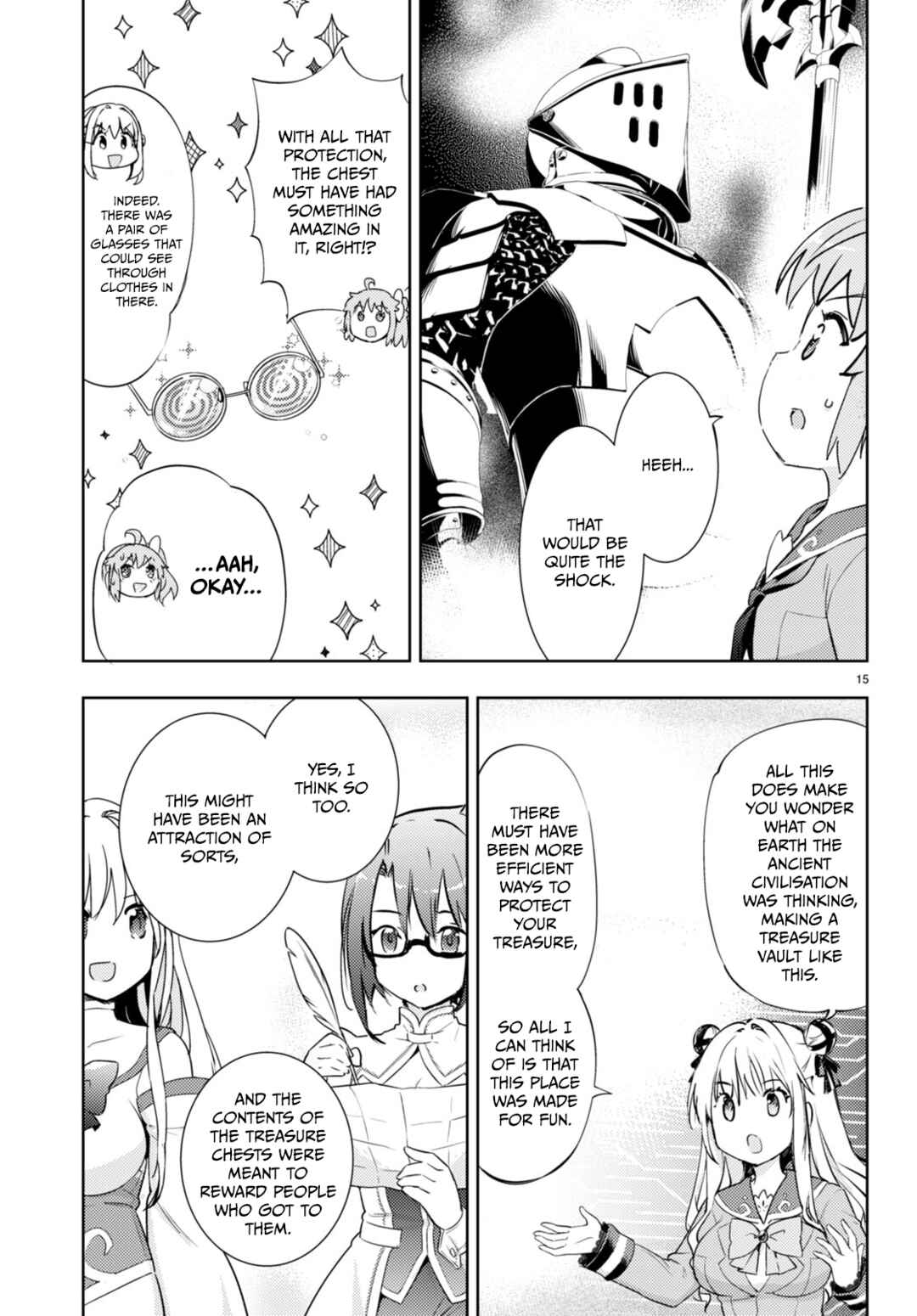 Page 15 Chapter 65 Kenshi wo Mezashite Nyuugaku shita no ni Mahou Tekisei 9999 nan desu kedo!?