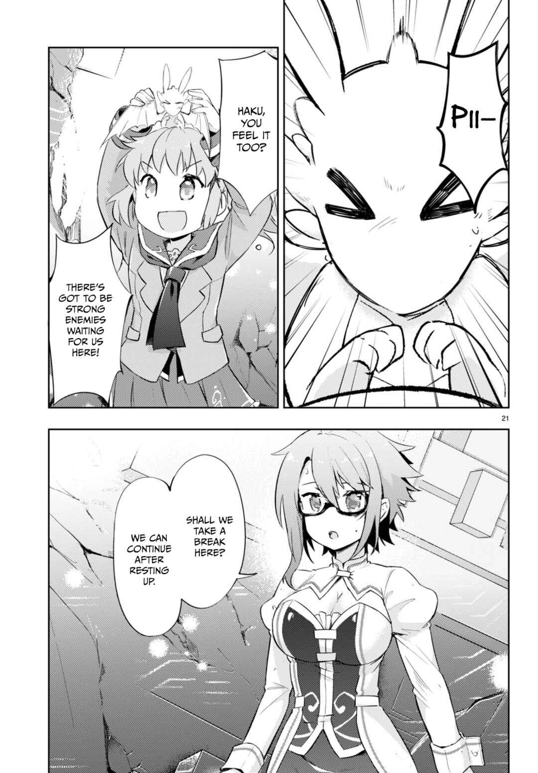Page 21 Chapter 65 Kenshi wo Mezashite Nyuugaku shita no ni Mahou Tekisei 9999 nan desu kedo!?