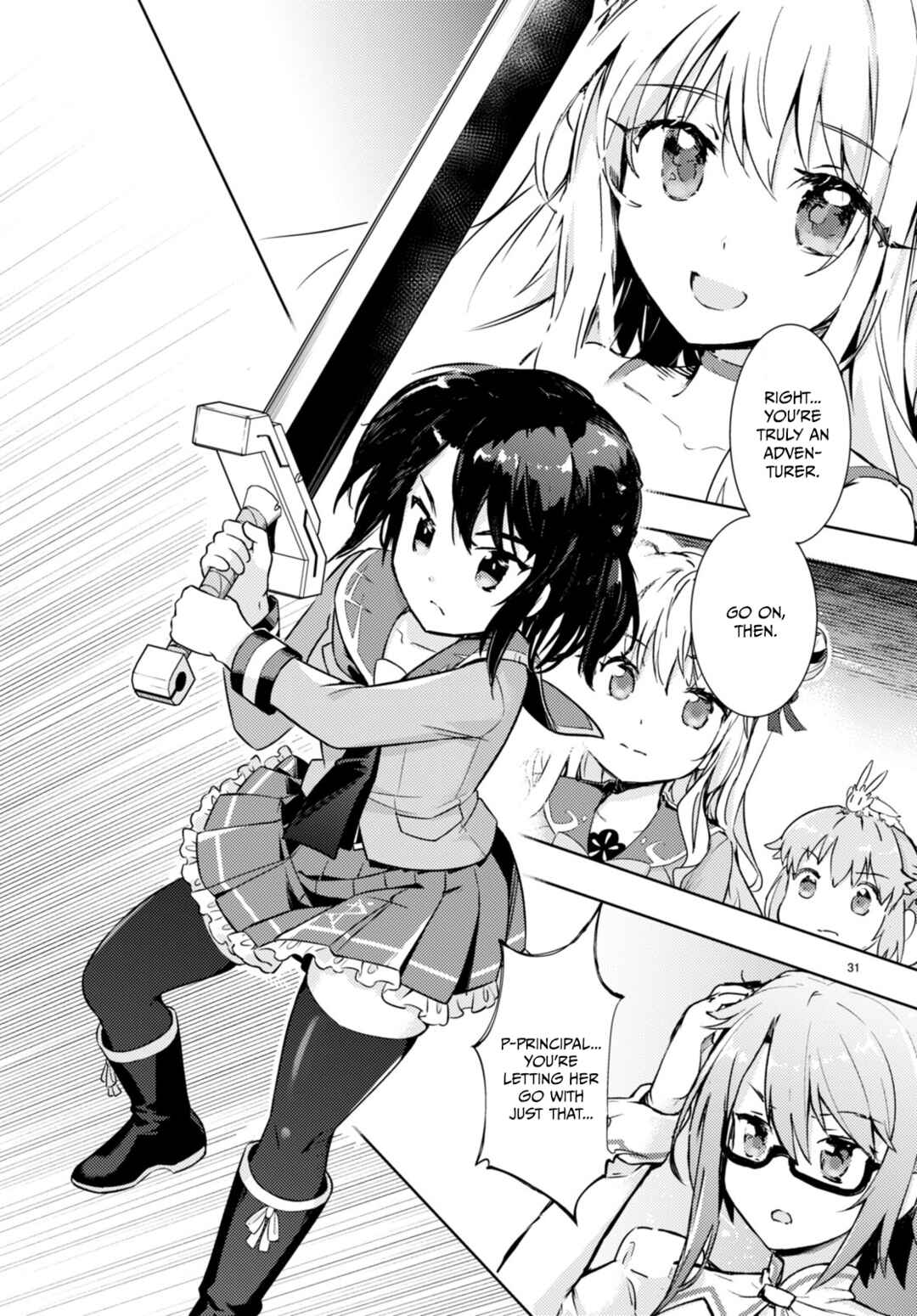 Page 30 Chapter 65 Kenshi wo Mezashite Nyuugaku shita no ni Mahou Tekisei 9999 nan desu kedo!?
