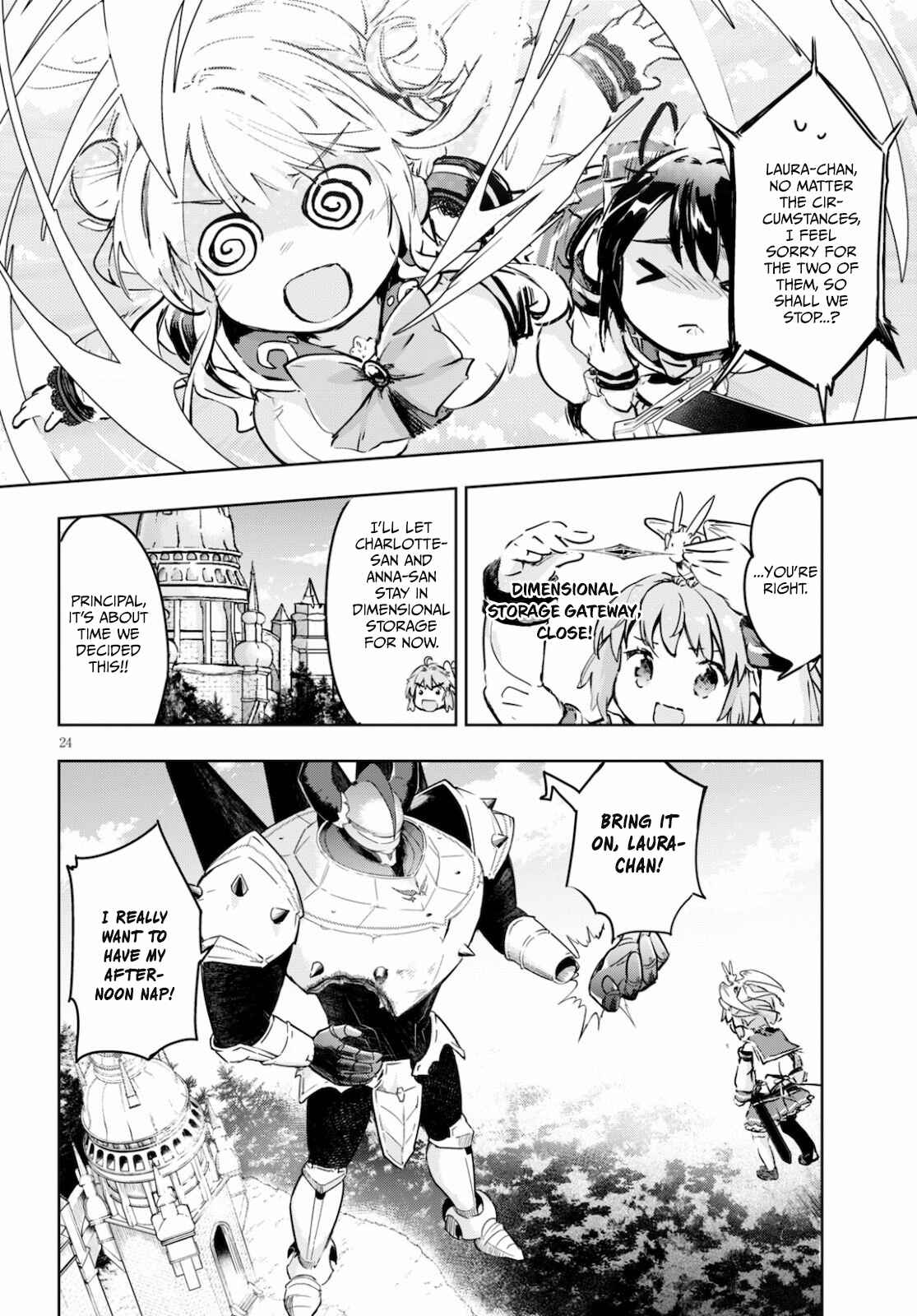 Page 23 Chapter 34 Kenshi wo Mezashite Nyuugaku shita no ni Mahou Tekisei 9999 nan desu kedo!?