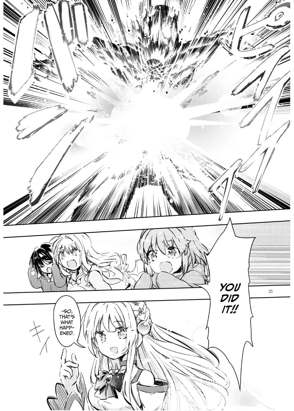 Page 25 Chapter 36 Kenshi wo Mezashite Nyuugaku shita no ni Mahou Tekisei 9999 nan desu kedo!?