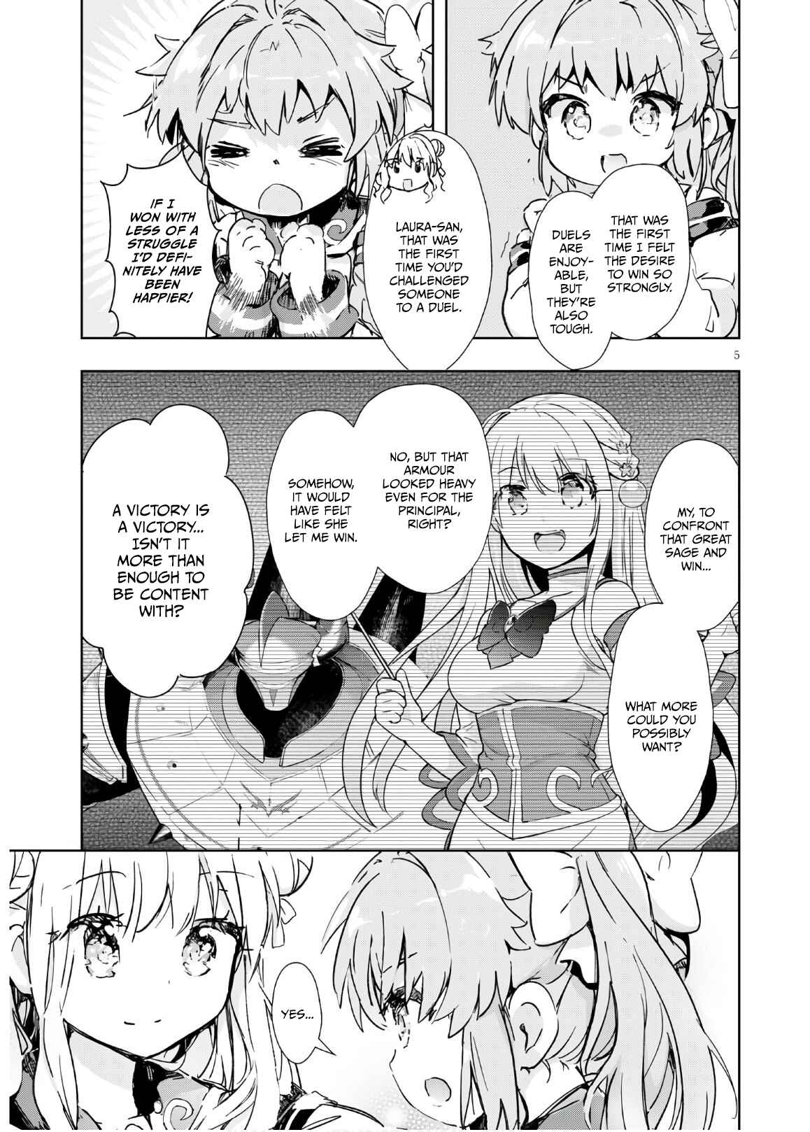 Page 5 Chapter 36 Kenshi wo Mezashite Nyuugaku shita no ni Mahou Tekisei 9999 nan desu kedo!?