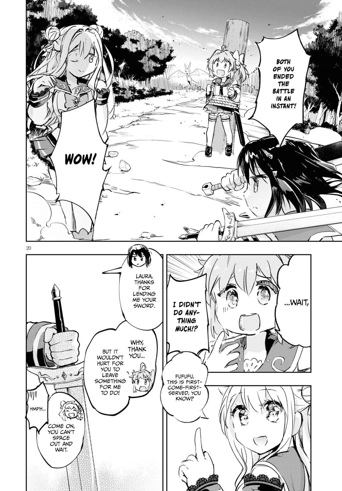 Page 21 Chapter 33 Kenshi wo Mezashite Nyuugaku shita no ni Mahou Tekisei 9999 nan desu kedo!?