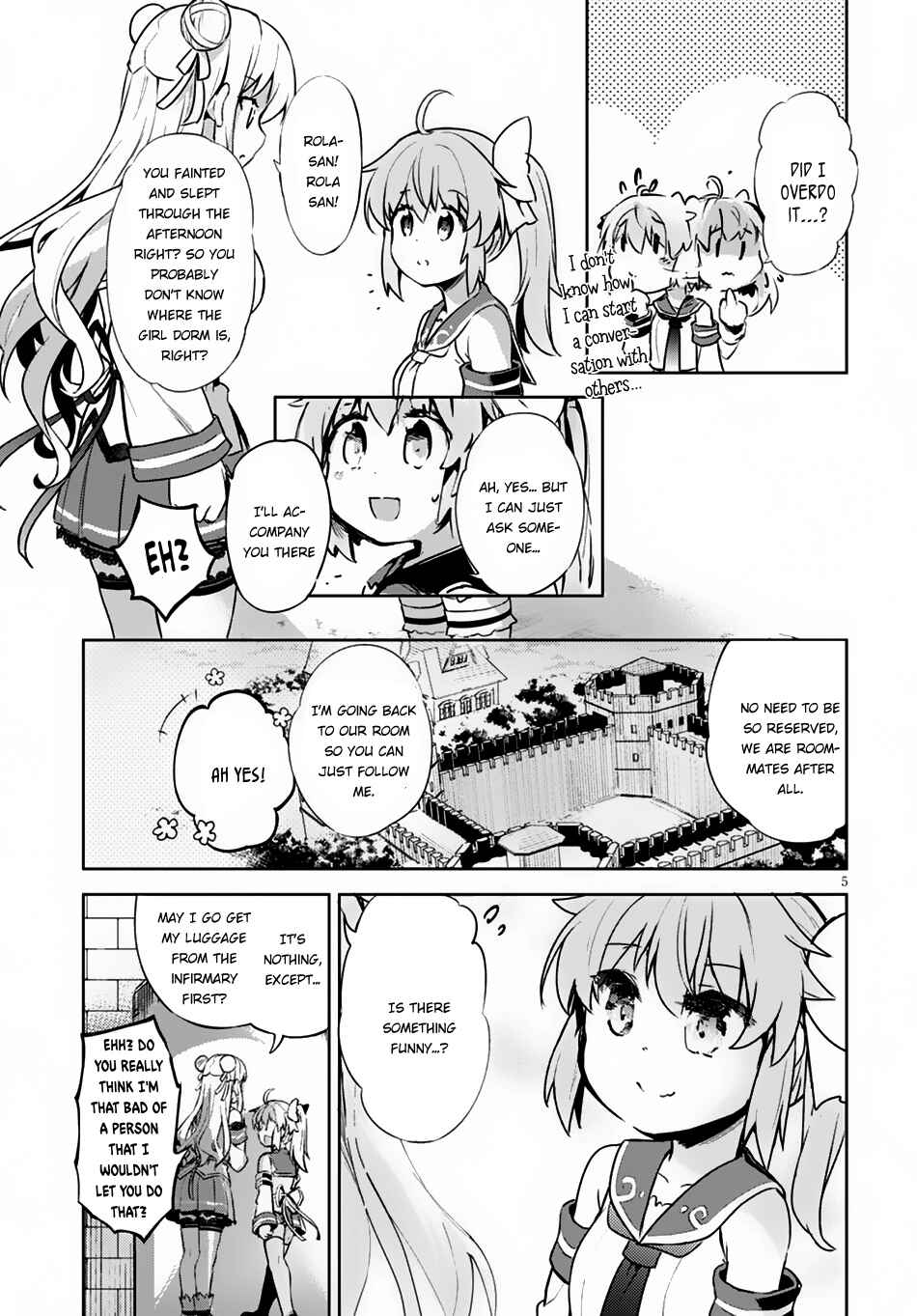 Page 6 Chapter 3 Kenshi wo Mezashite Nyuugaku shita no ni Mahou Tekisei 9999 nan desu kedo!?