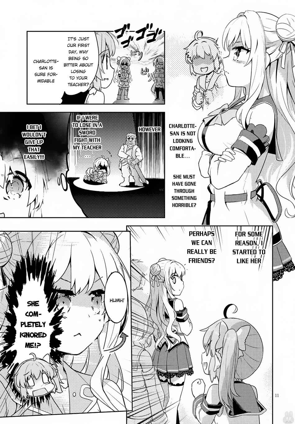 Page 12 Chapter 2 Kenshi wo Mezashite Nyuugaku shita no ni Mahou Tekisei 9999 nan desu kedo!?