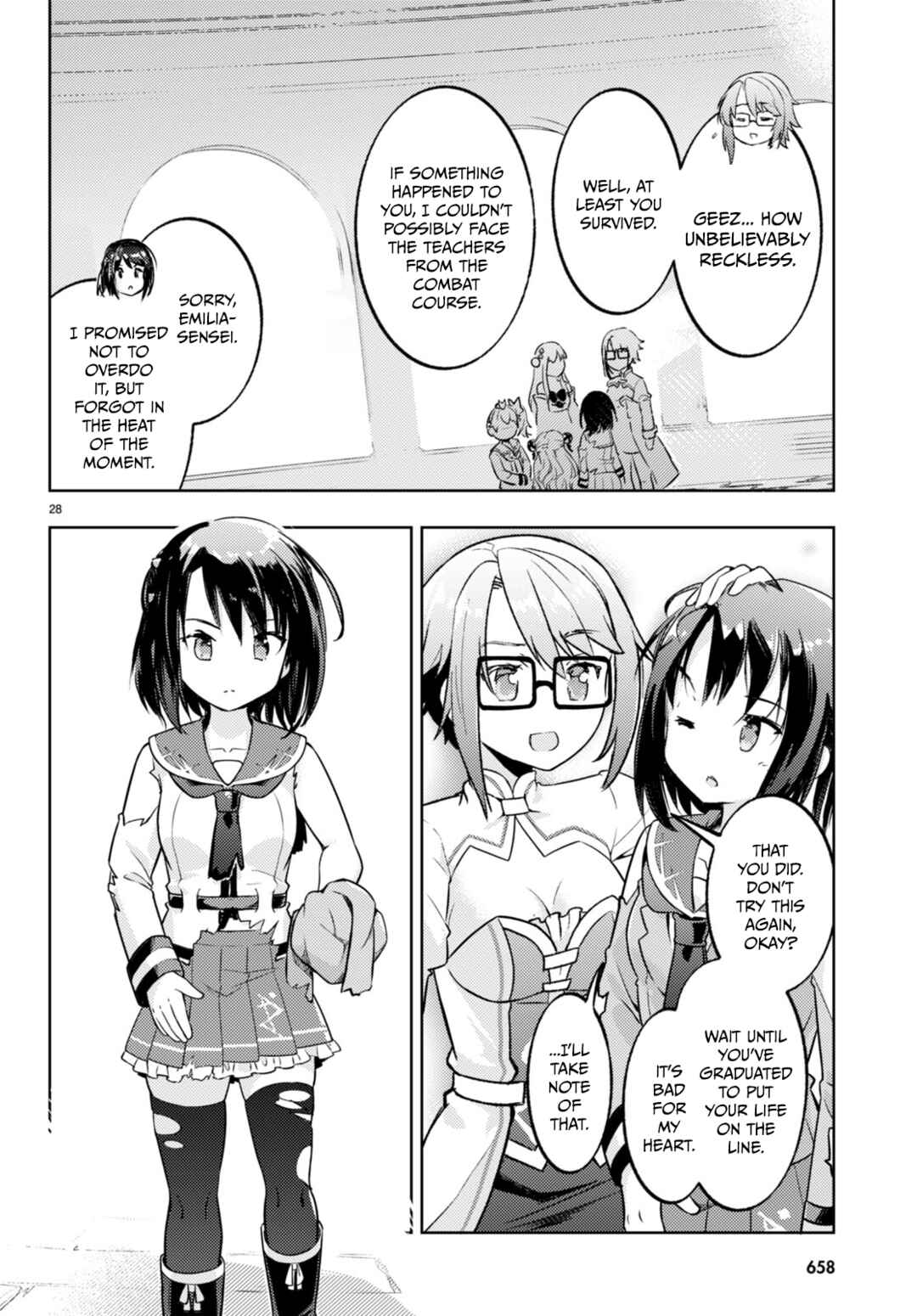 Page 27 Chapter 66 Kenshi wo Mezashite Nyuugaku shita no ni Mahou Tekisei 9999 nan desu kedo!?