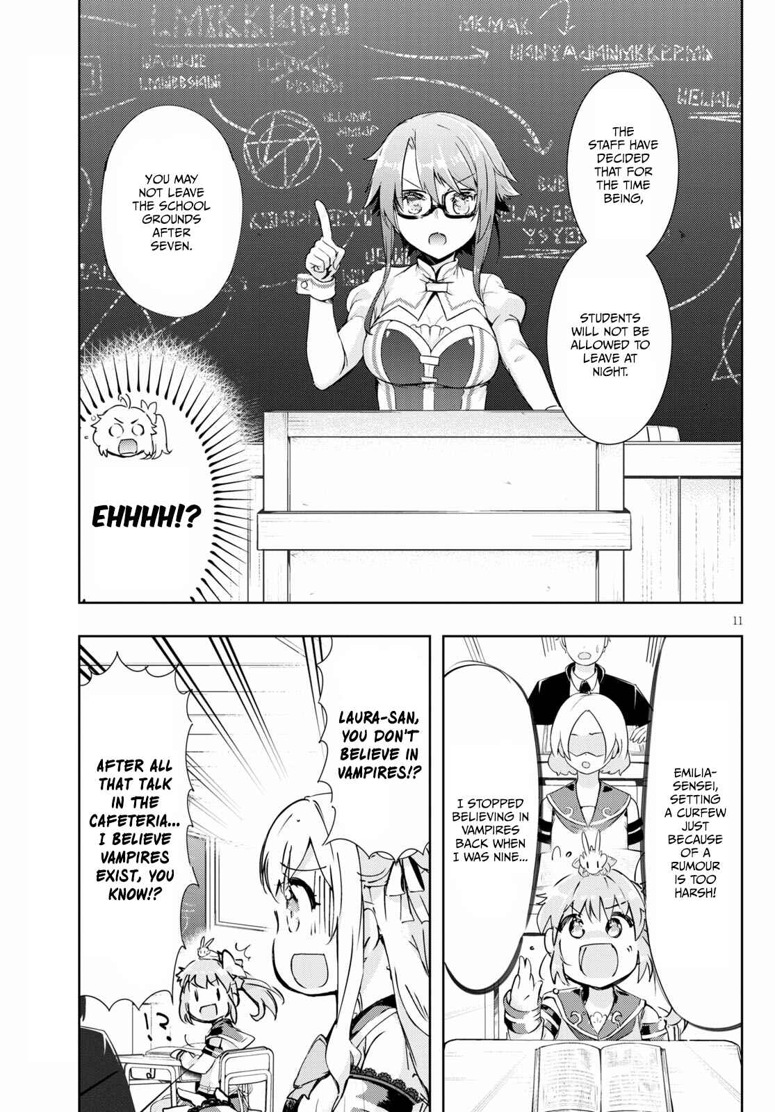 Page 10 Chapter 45 Kenshi wo Mezashite Nyuugaku shita no ni Mahou Tekisei 9999 nan desu kedo!?