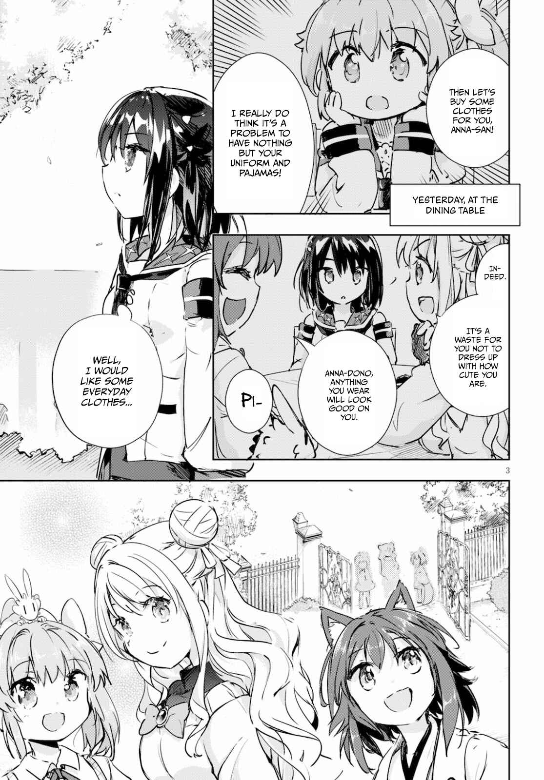 Page 3 Chapter 39 Kenshi wo Mezashite Nyuugaku shita no ni Mahou Tekisei 9999 nan desu kedo!?
