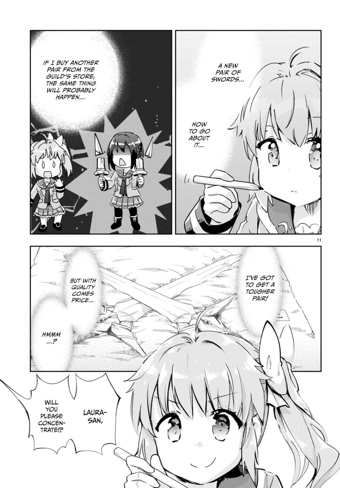 Page 11 Chapter 61 Kenshi wo Mezashite Nyuugaku shita no ni Mahou Tekisei 9999 nan desu kedo!?
