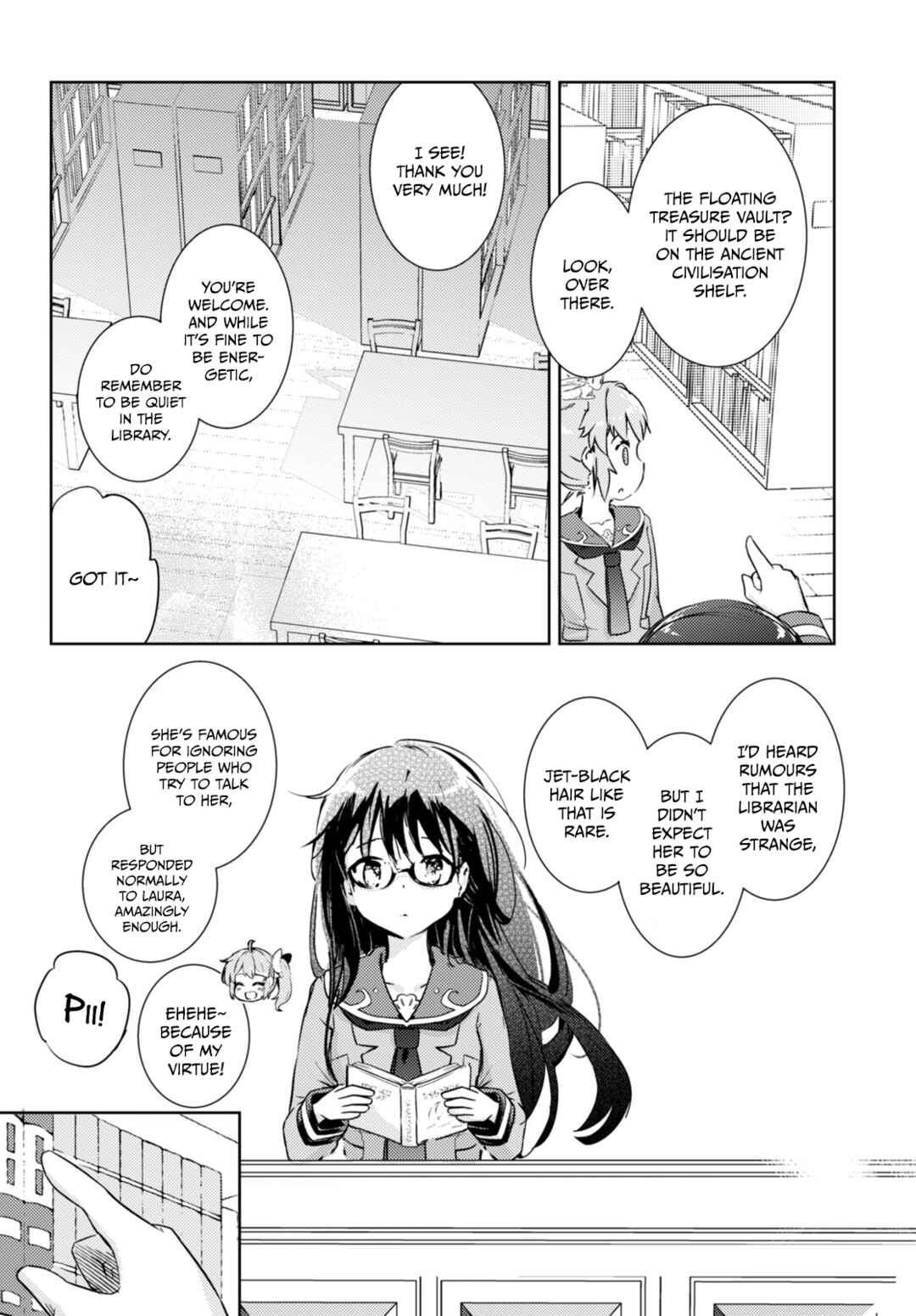 Page 20 Chapter 61 Kenshi wo Mezashite Nyuugaku shita no ni Mahou Tekisei 9999 nan desu kedo!?