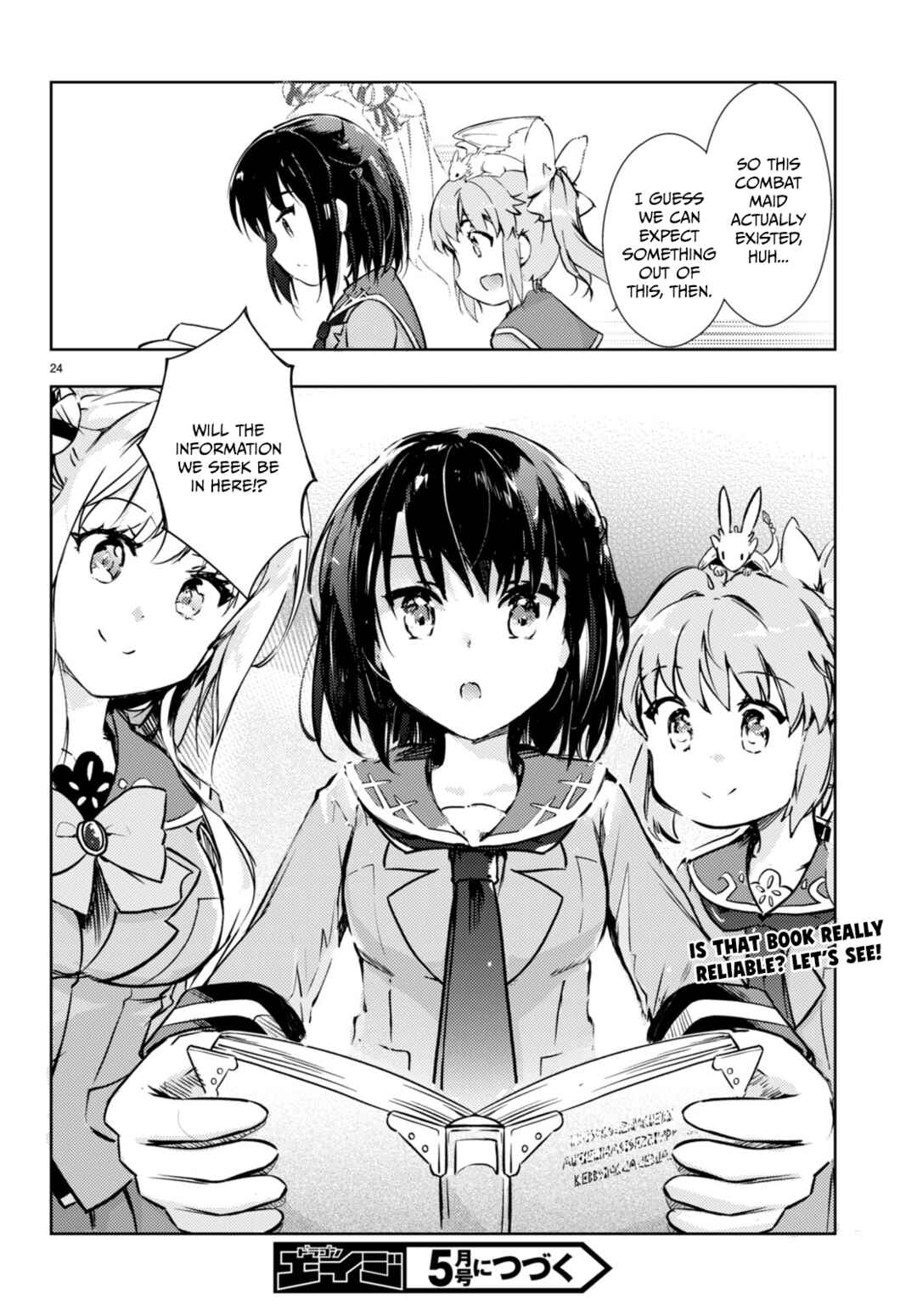 Page 24 Chapter 61 Kenshi wo Mezashite Nyuugaku shita no ni Mahou Tekisei 9999 nan desu kedo!?