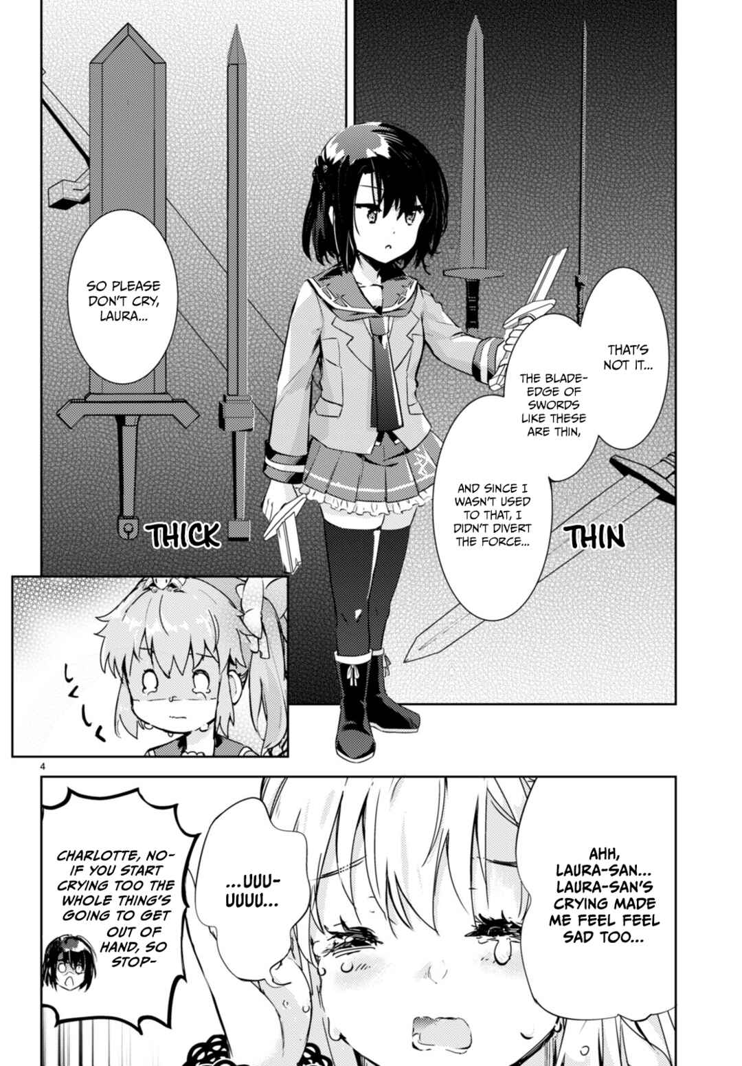 Page 4 Chapter 61 Kenshi wo Mezashite Nyuugaku shita no ni Mahou Tekisei 9999 nan desu kedo!?
