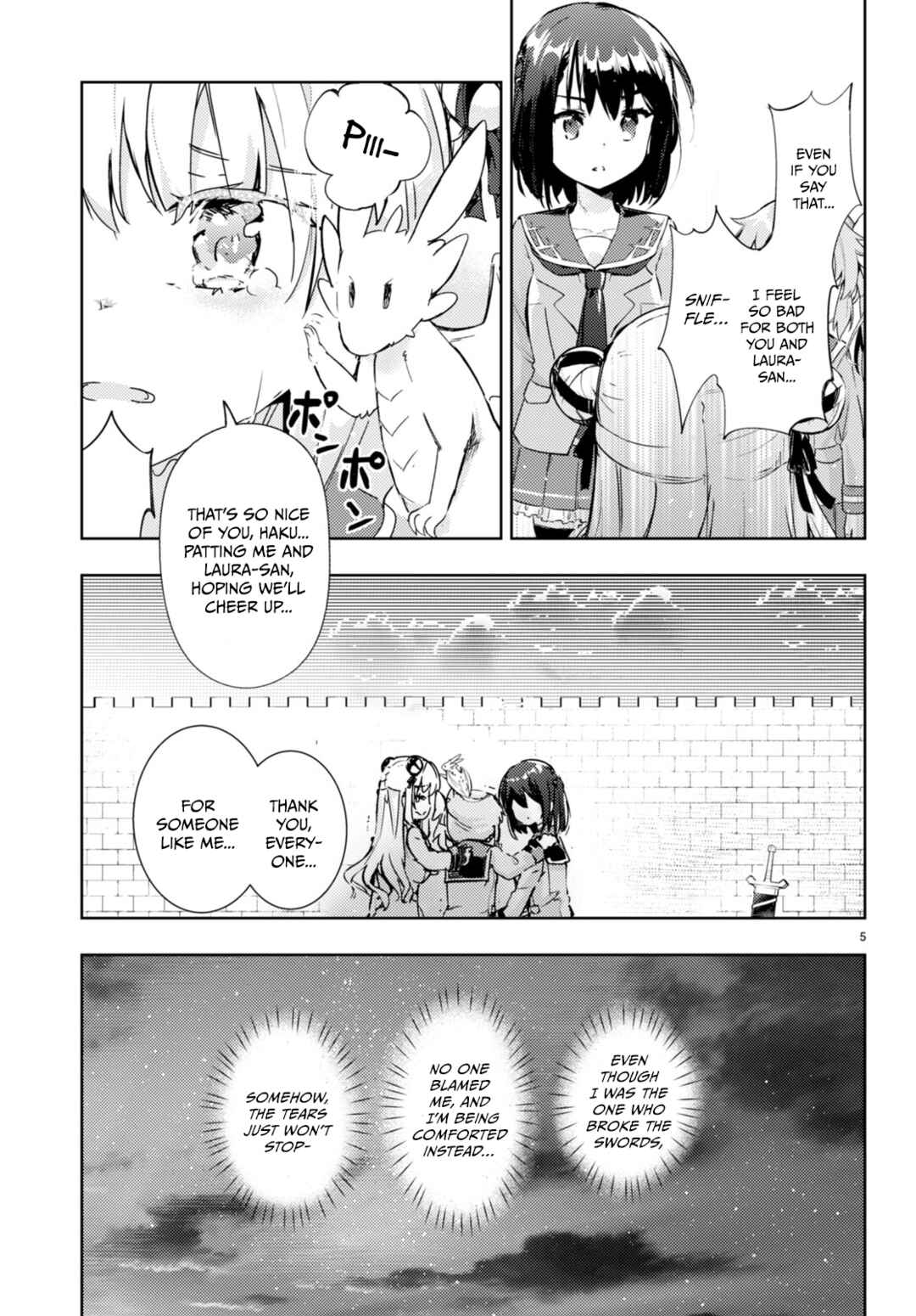 Page 5 Chapter 61 Kenshi wo Mezashite Nyuugaku shita no ni Mahou Tekisei 9999 nan desu kedo!?