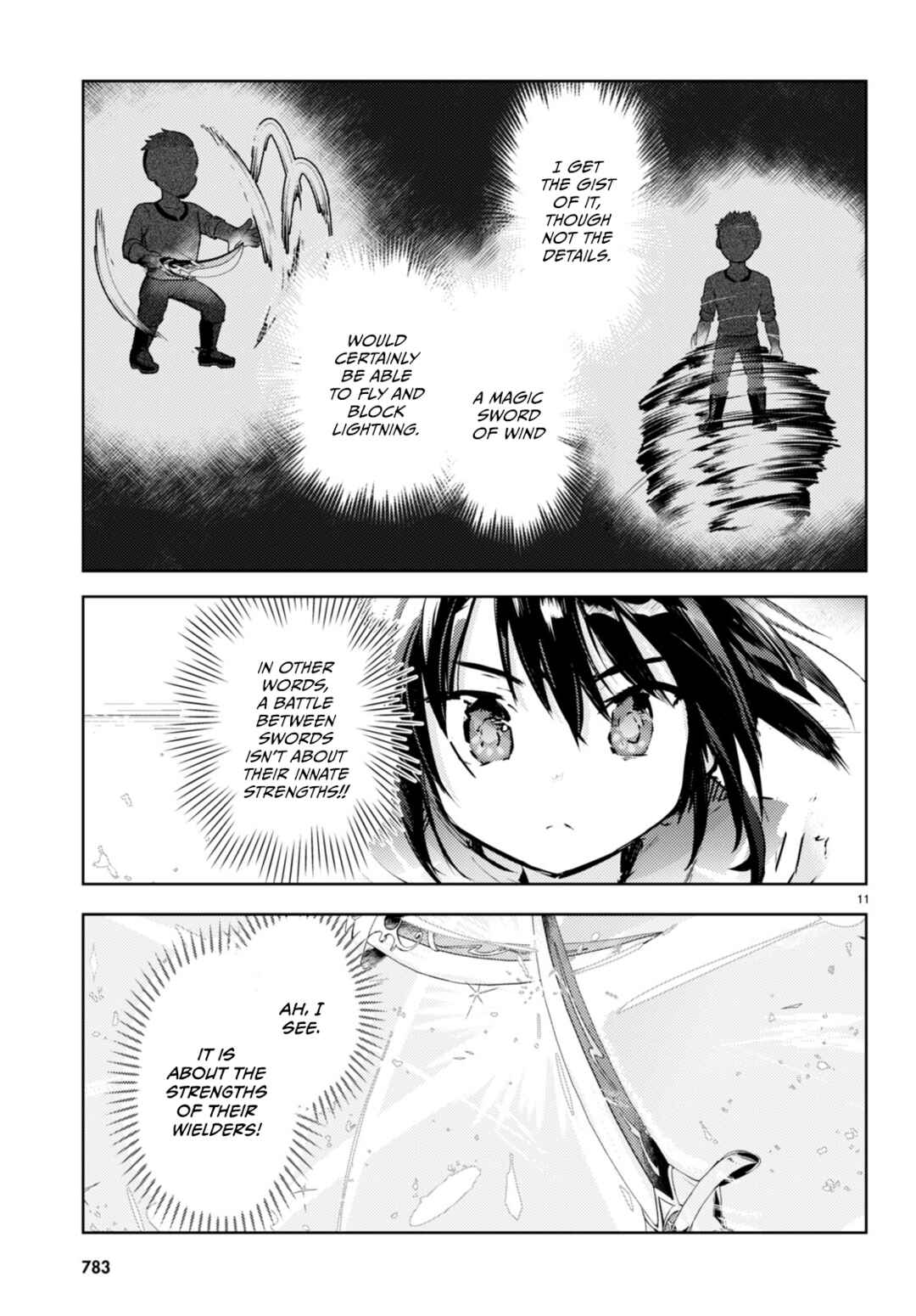 Page 11 Chapter 68 Kenshi wo Mezashite Nyuugaku shita no ni Mahou Tekisei 9999 nan desu kedo!?