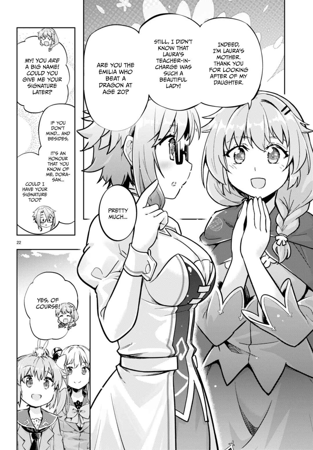 Page 22 Chapter 68 Kenshi wo Mezashite Nyuugaku shita no ni Mahou Tekisei 9999 nan desu kedo!?