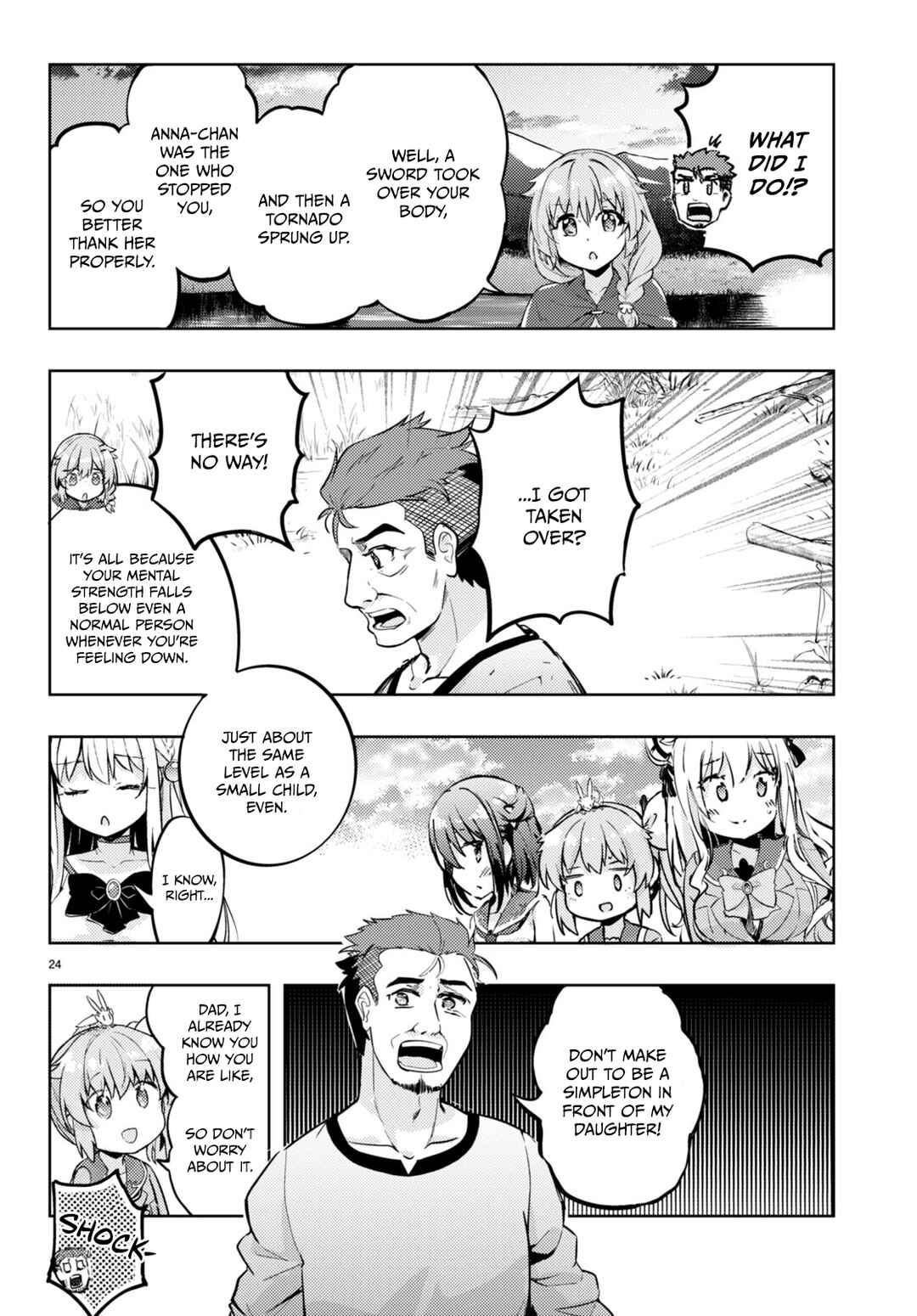 Page 24 Chapter 68 Kenshi wo Mezashite Nyuugaku shita no ni Mahou Tekisei 9999 nan desu kedo!?