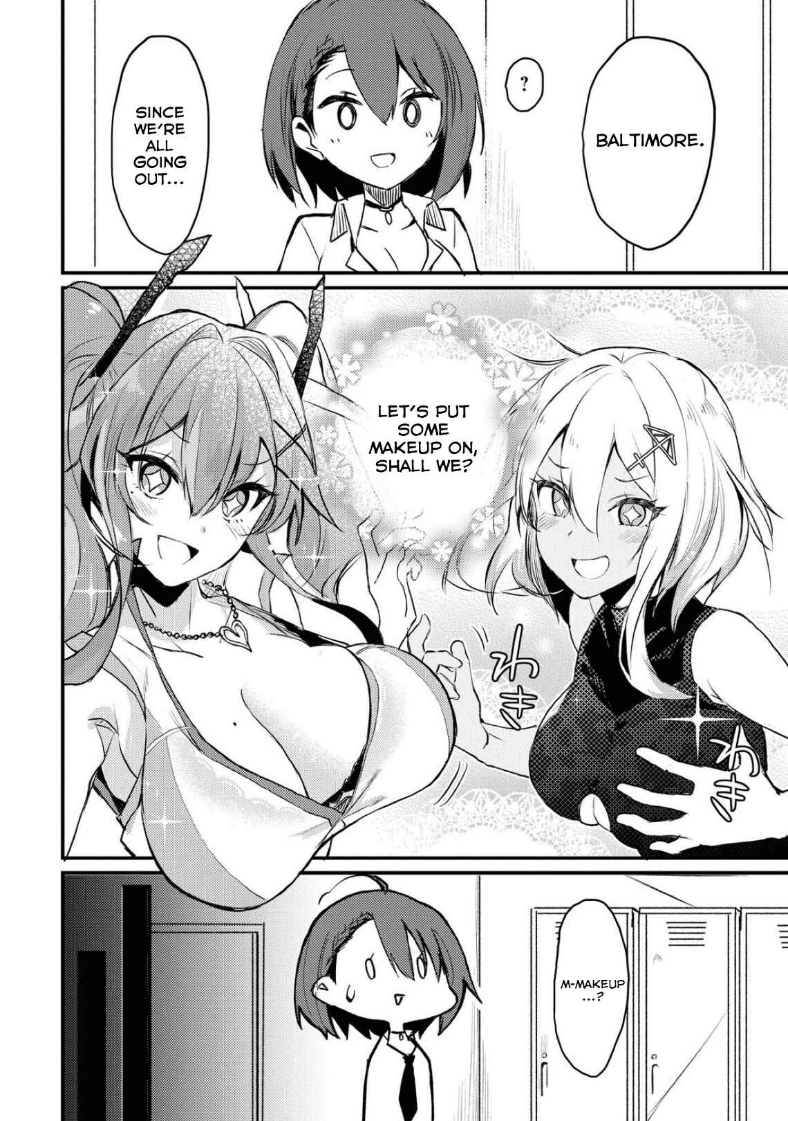 Page 4 Chapter 11 Azur Lane Comic Anthology