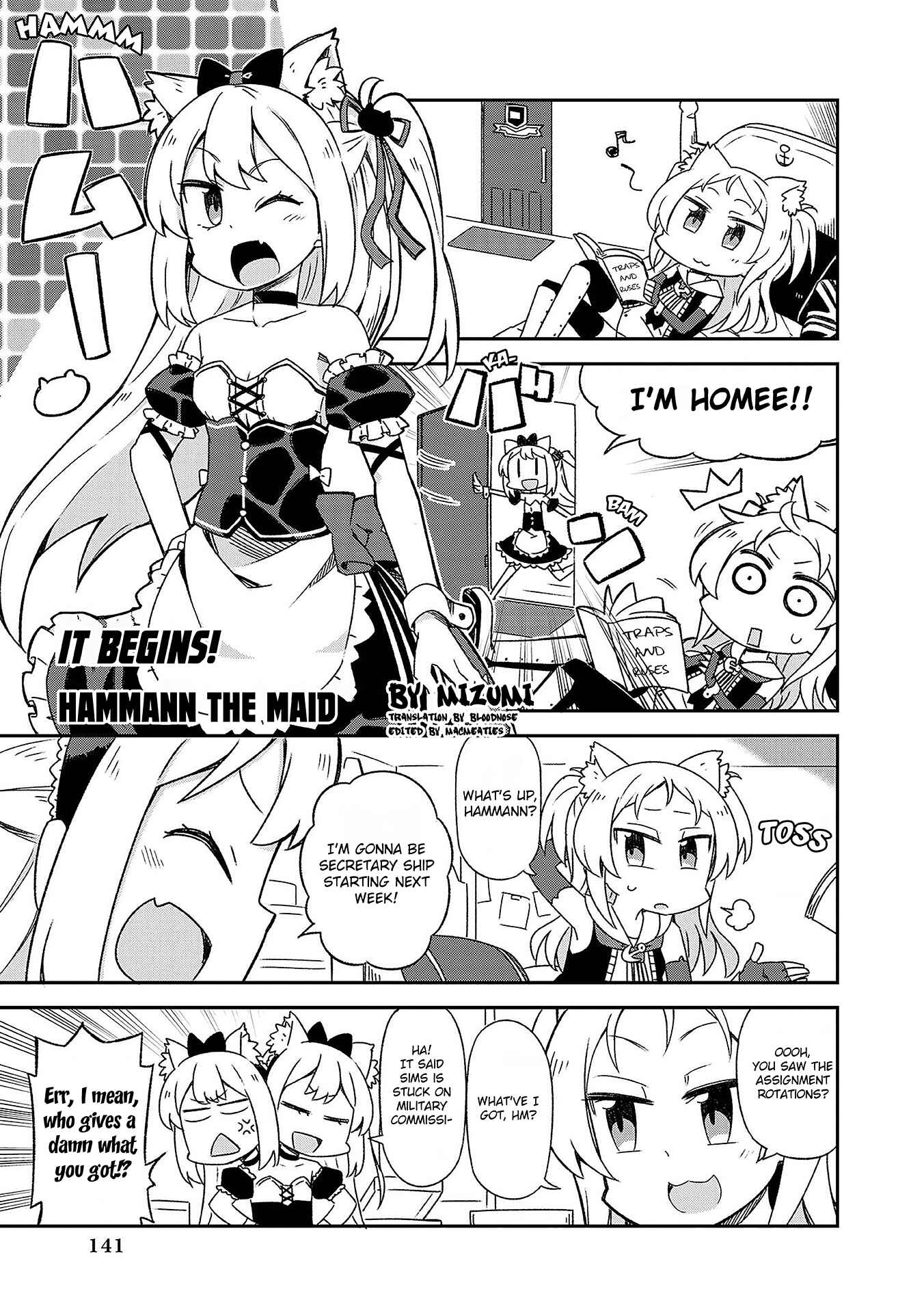 Page 1 Chapter 14 Azur Lane Comic Anthology