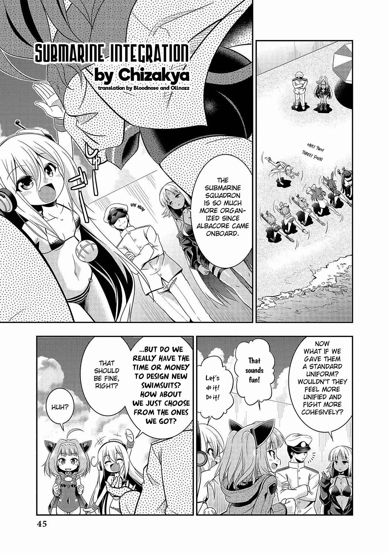 Page 1 Chapter 4 Azur Lane Comic Anthology