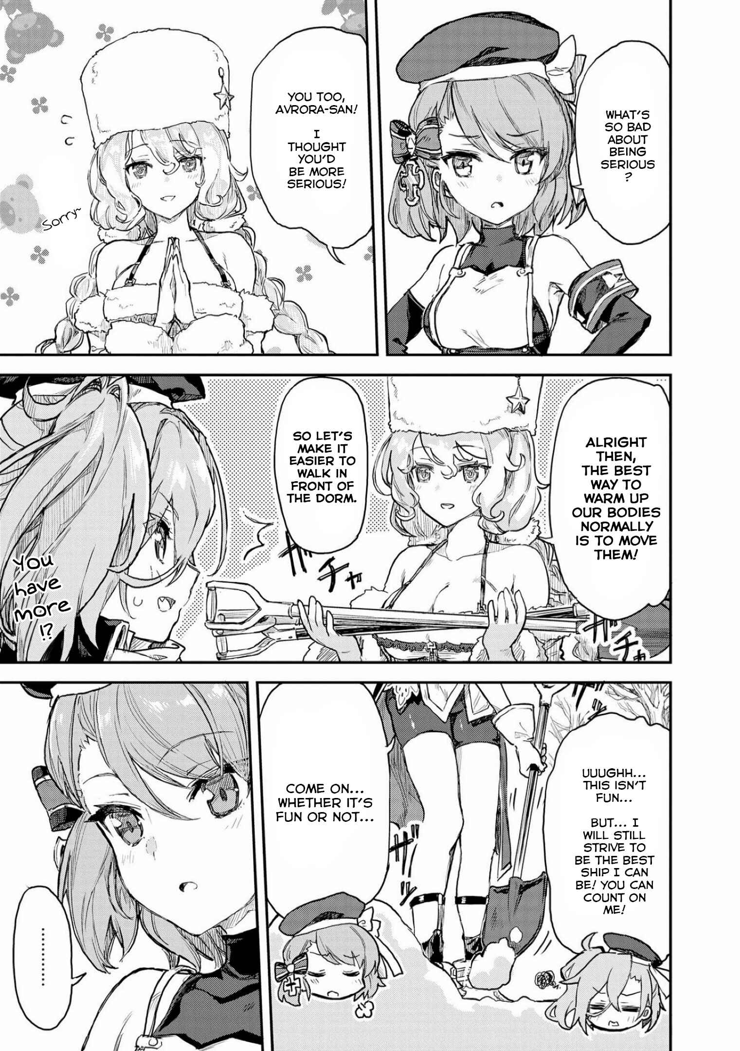 Page 13 Chapter 1 Azur Lane Comic Anthology