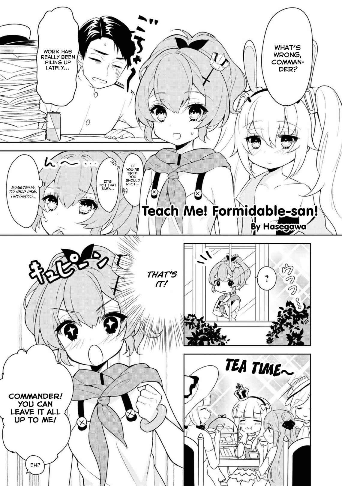 Page 1 Chapter 9 Azur Lane Comic Anthology