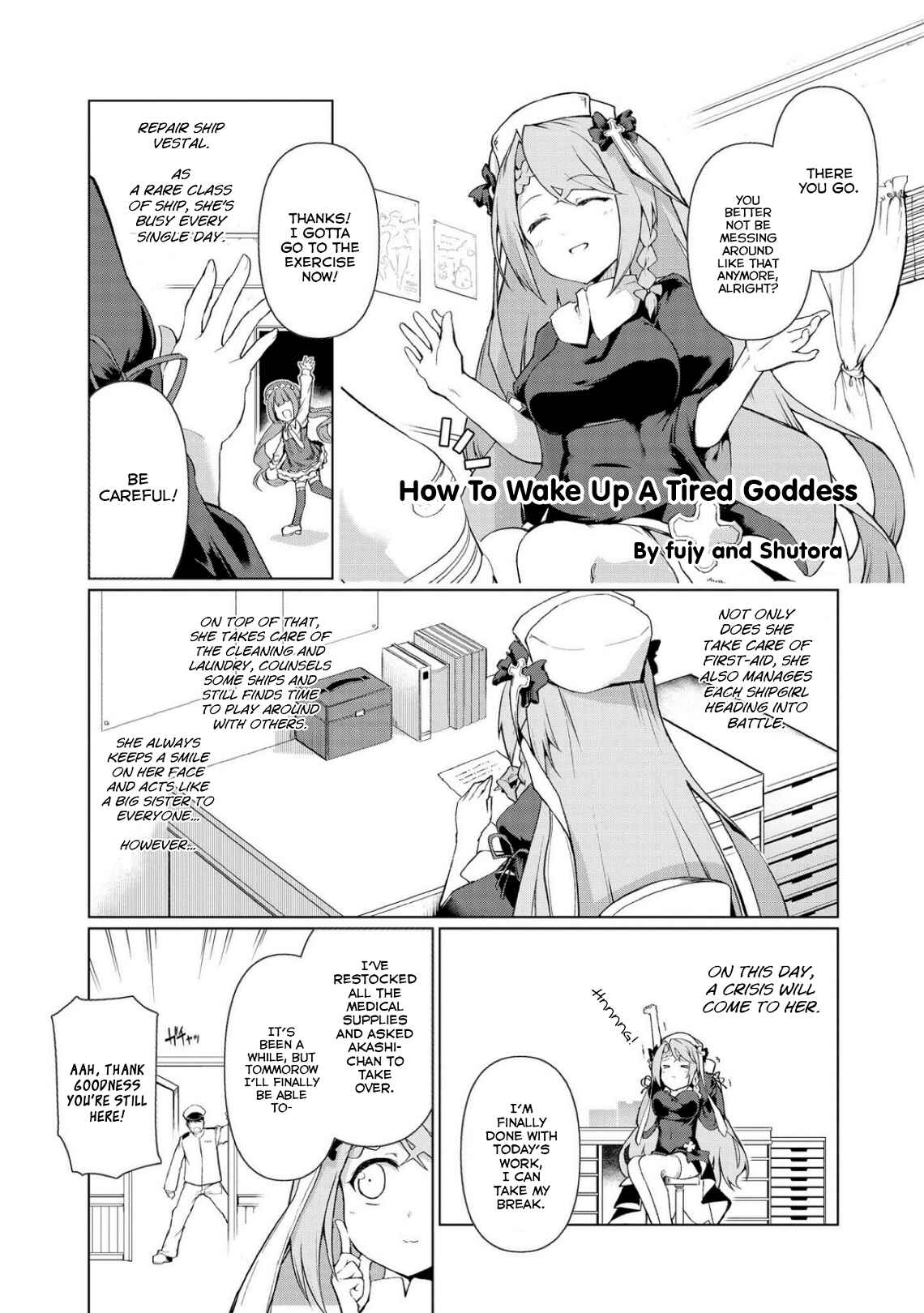 Page 1 Chapter 6 Azur Lane Comic Anthology