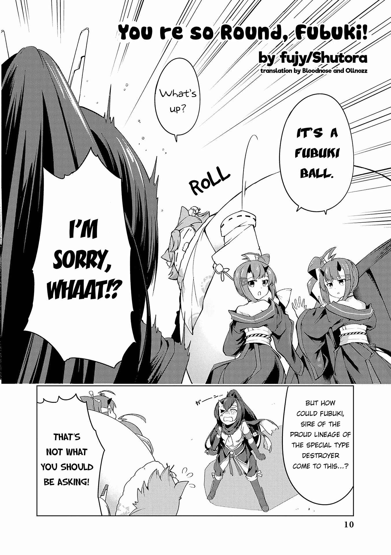 Page 10 Chapter 1 Azur Lane Comic Anthology