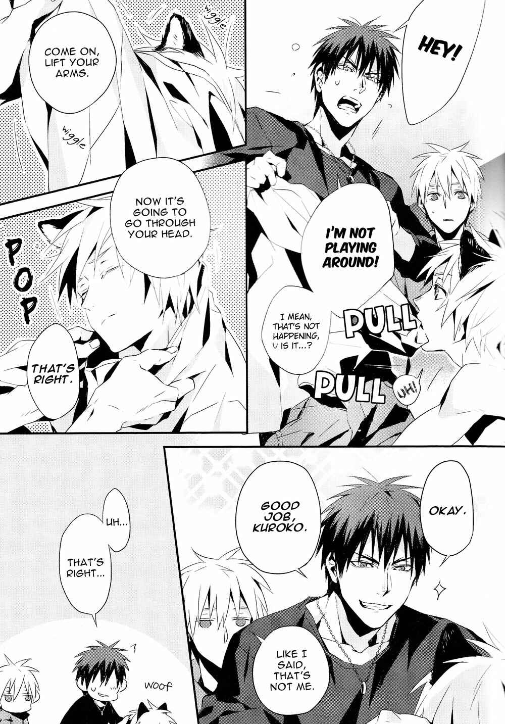 Page 14 Chapter Unknown_d7c4 Kuroko no Basket - Nakayoku Shimashou? (Doujinshi)